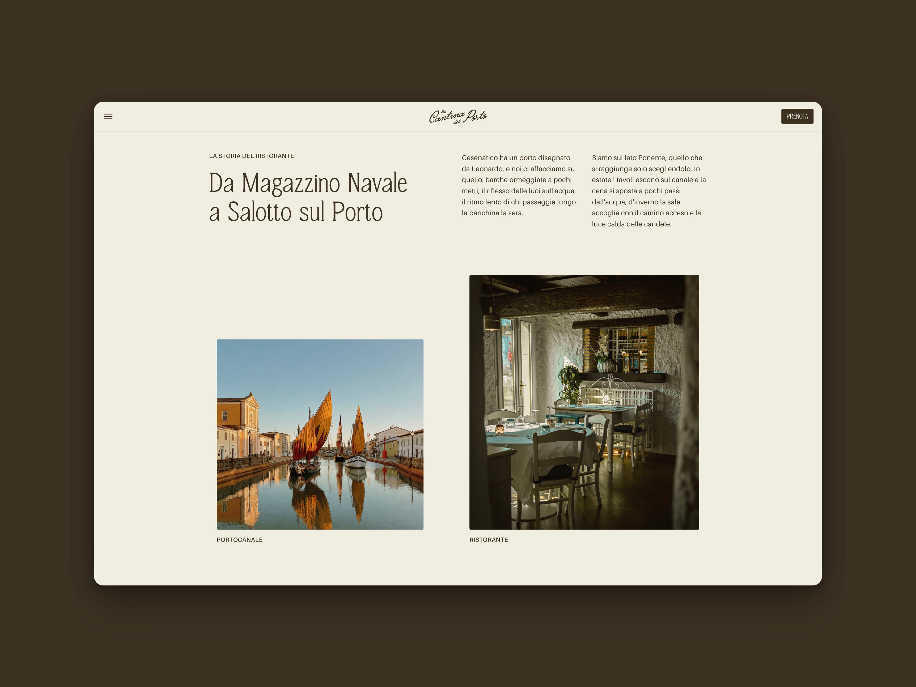 La Cantina del Porto