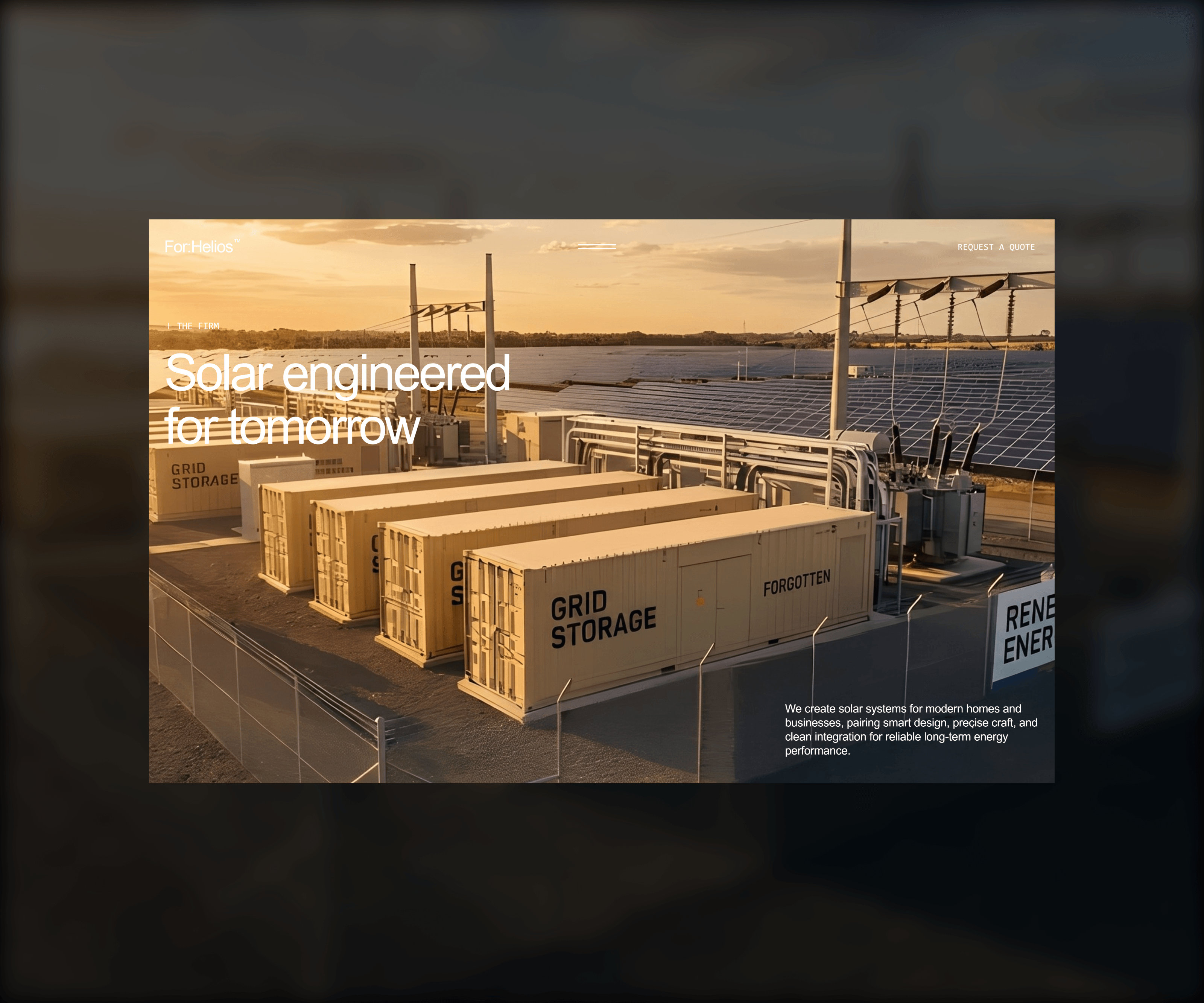 For:Helios Solar