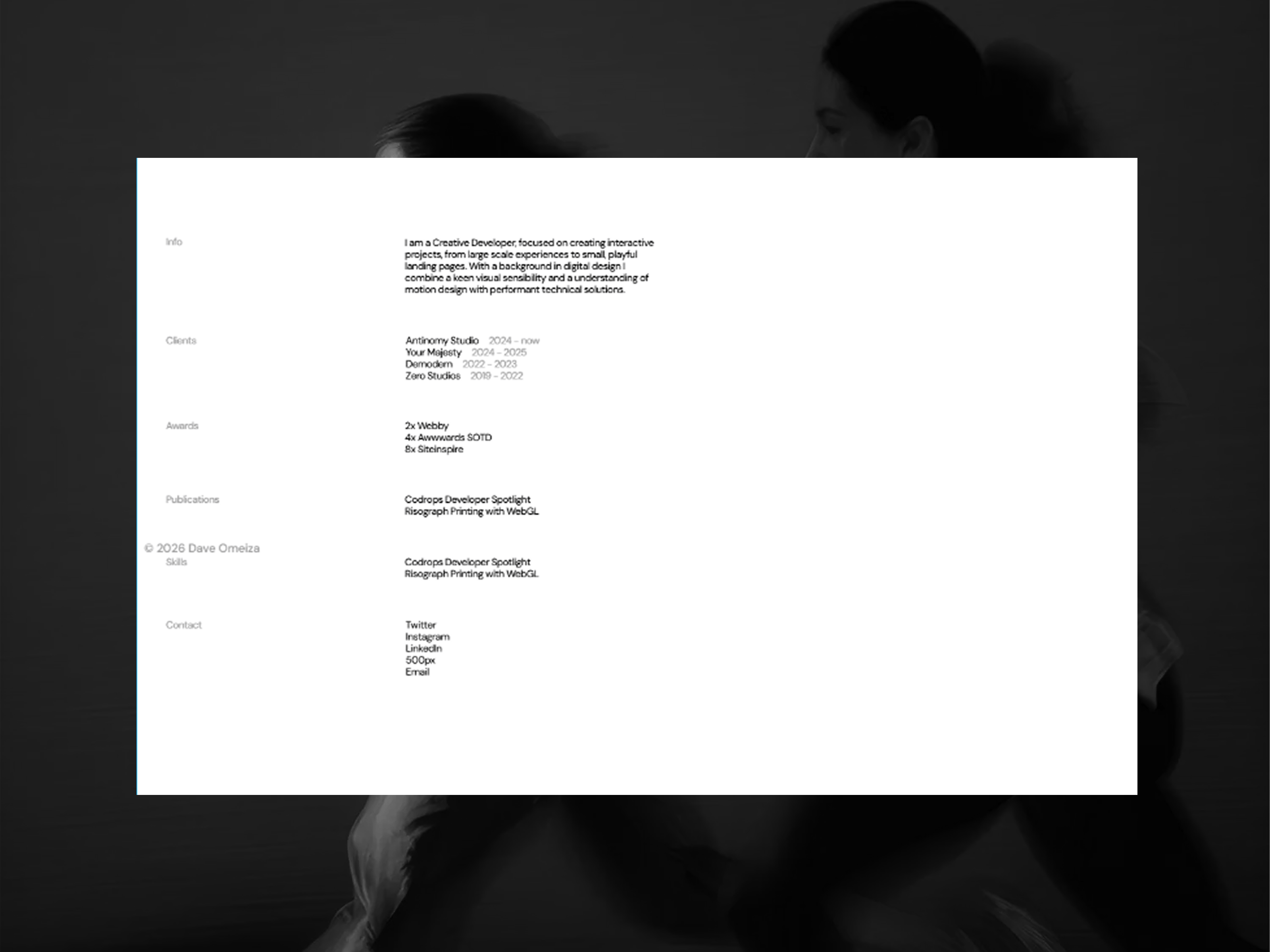Nothing Folio
