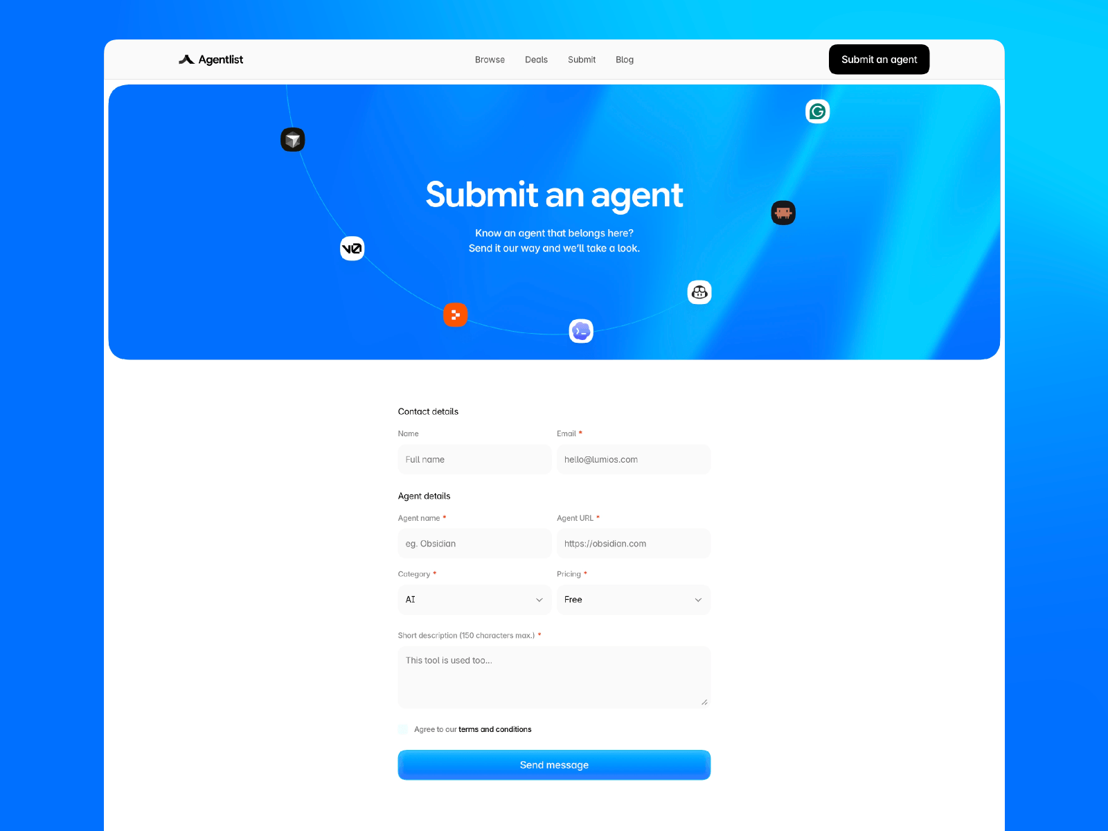 Agentlist