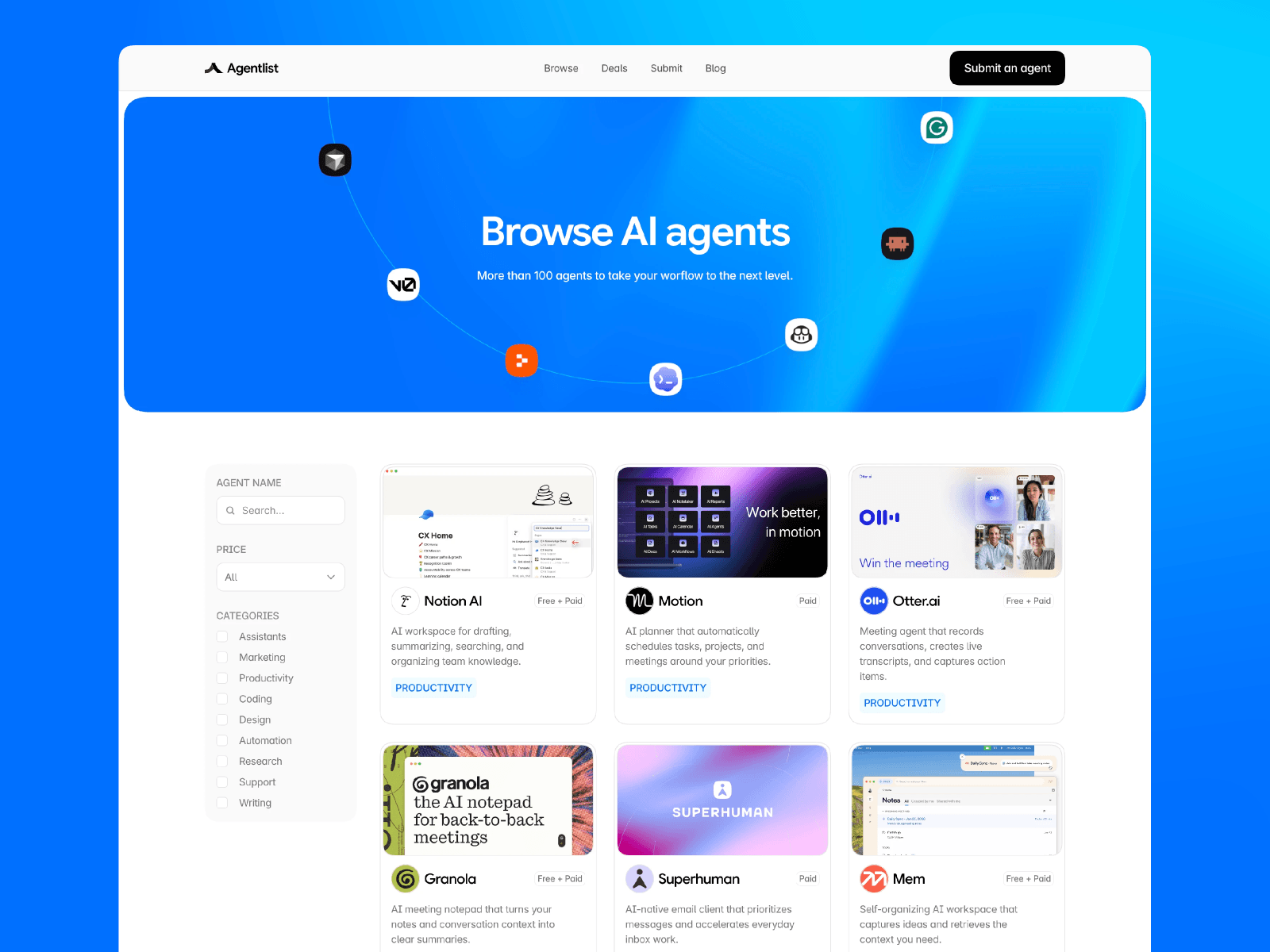 Agentlist