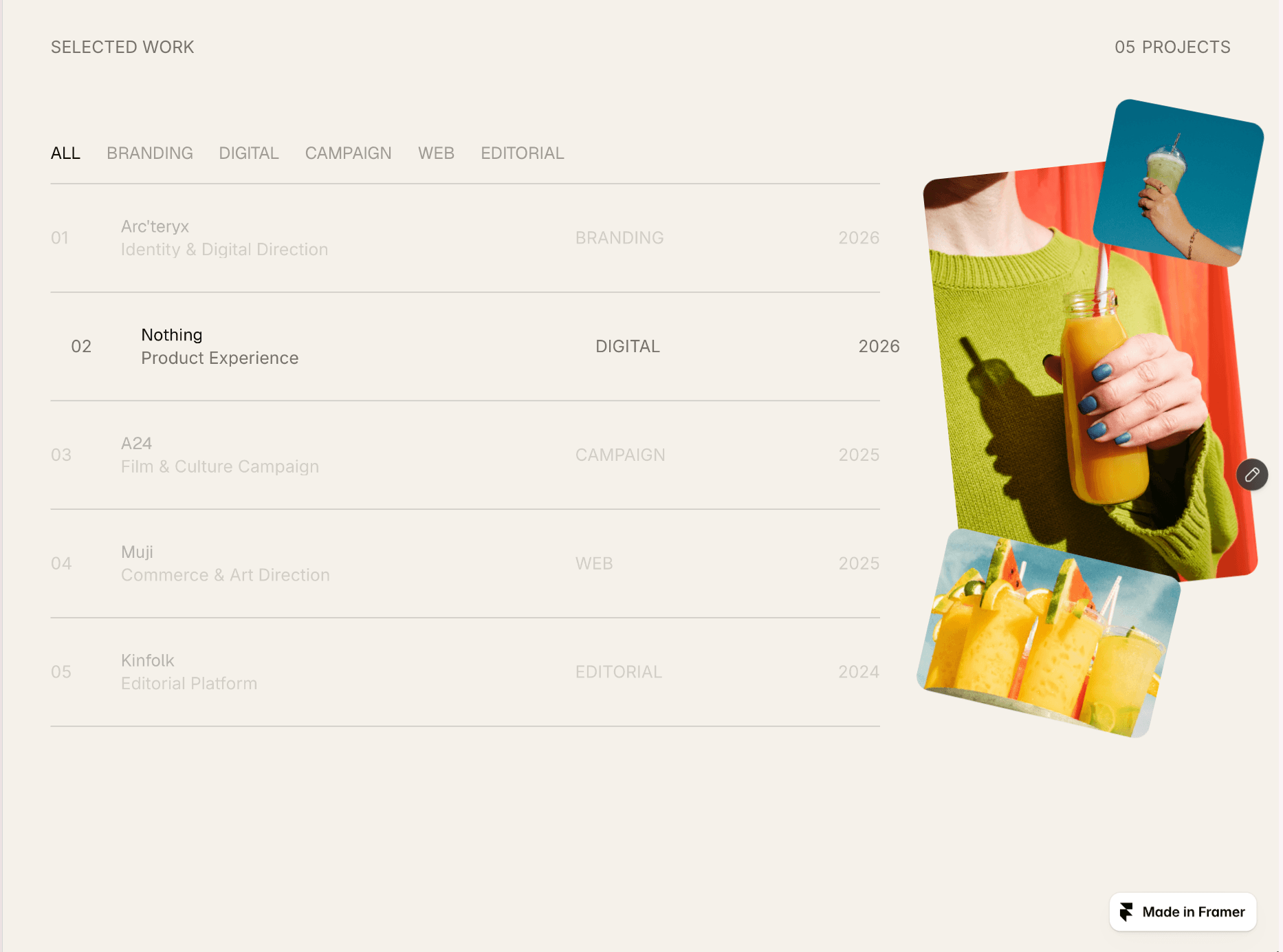 Dynamic filtering