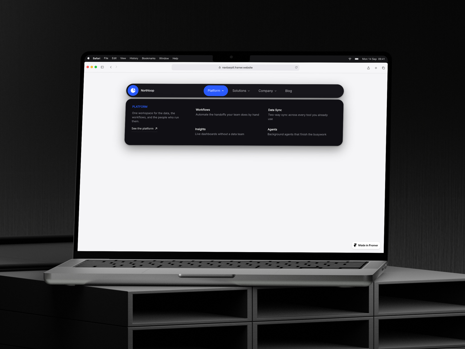 Navbar Pill