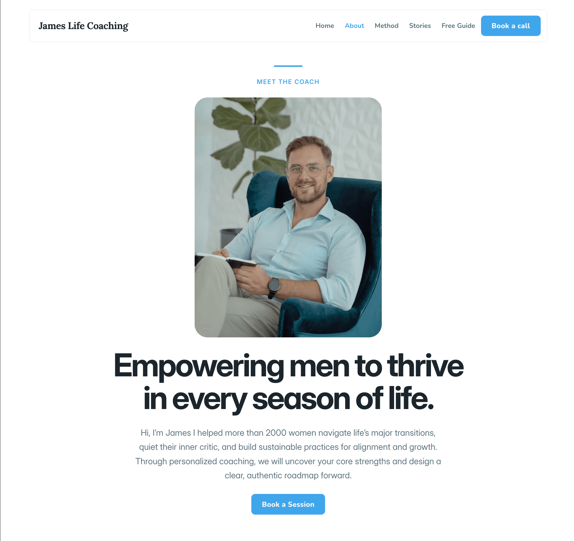 Men Life coach
