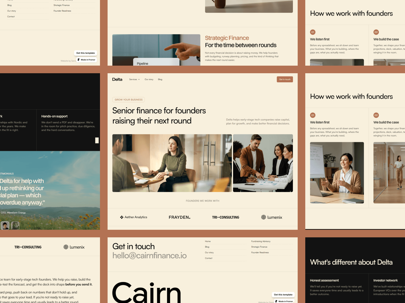 Cairn Template