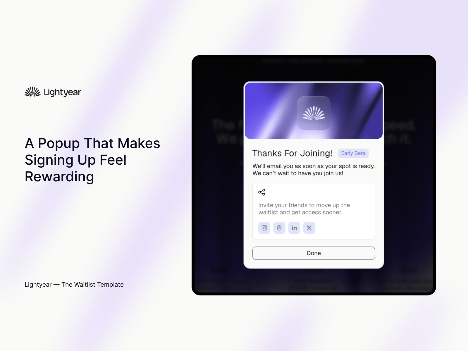 Lightyear Waitlist