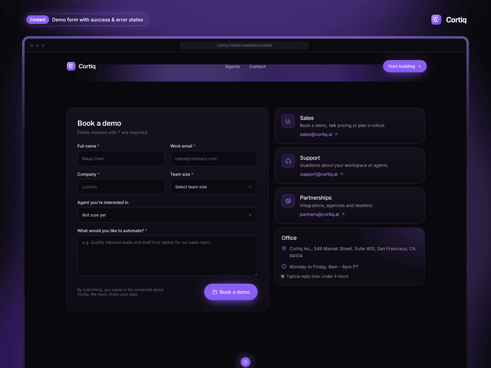Mult Agent platform