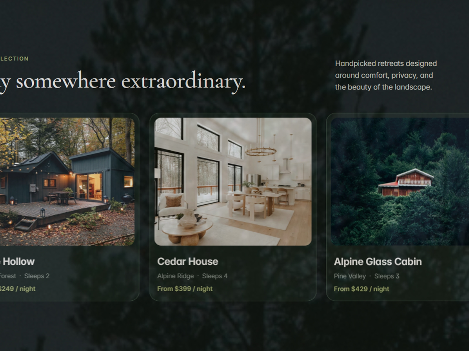 Sonderwild Retreats