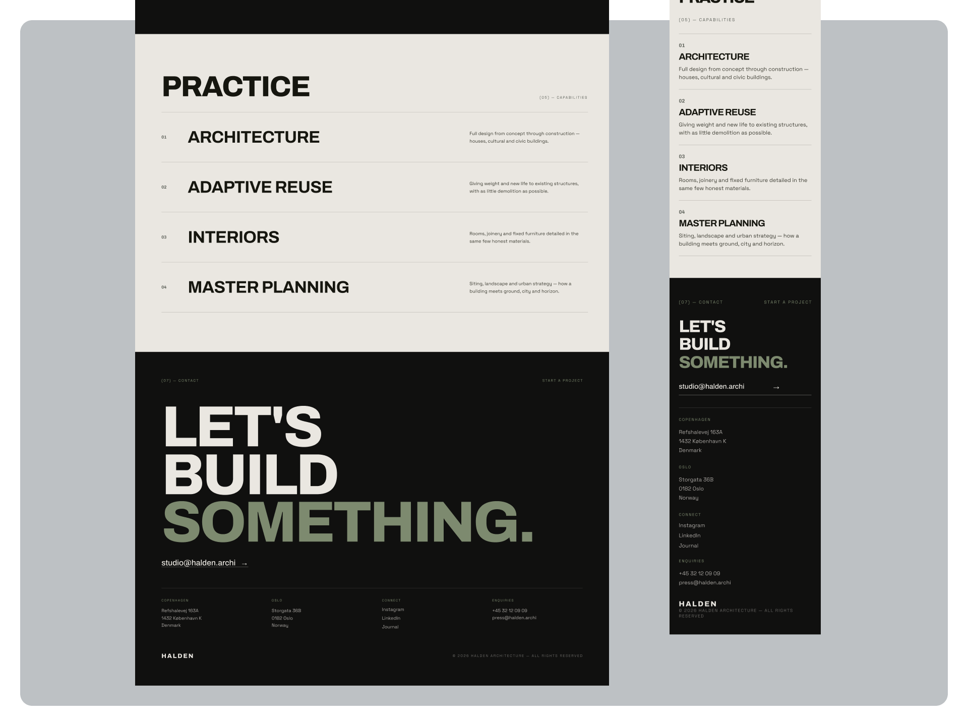 Halden Architect