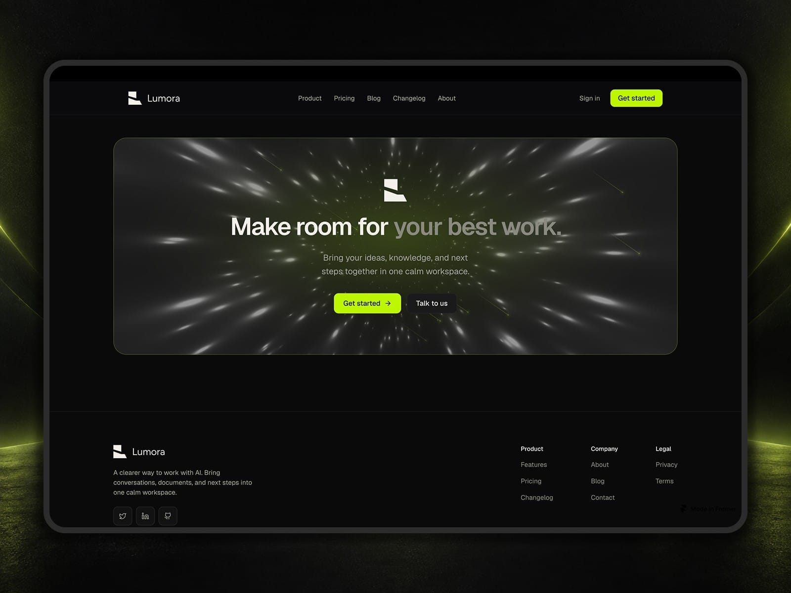 Lumora Workspace
