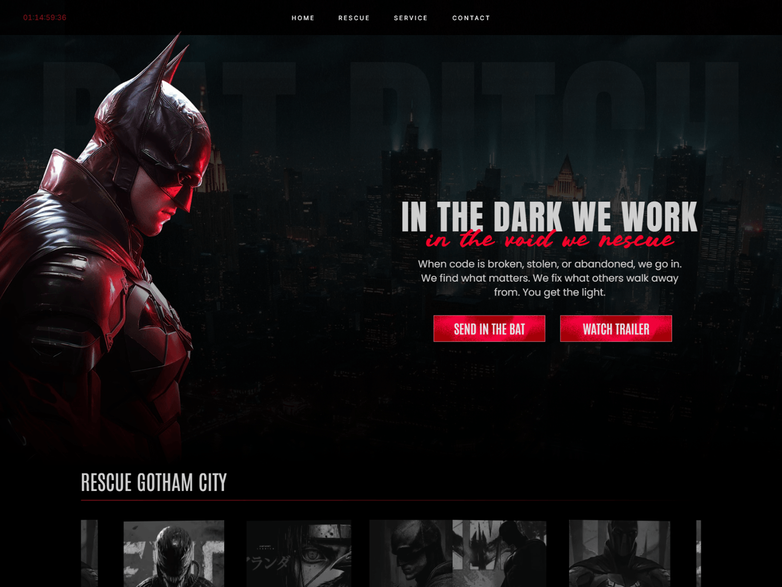 Batman Landing