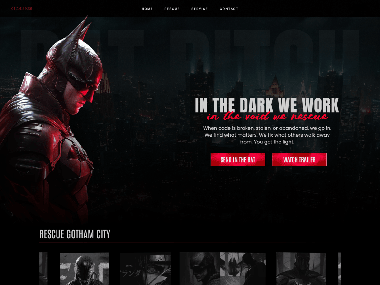 Batman Landing