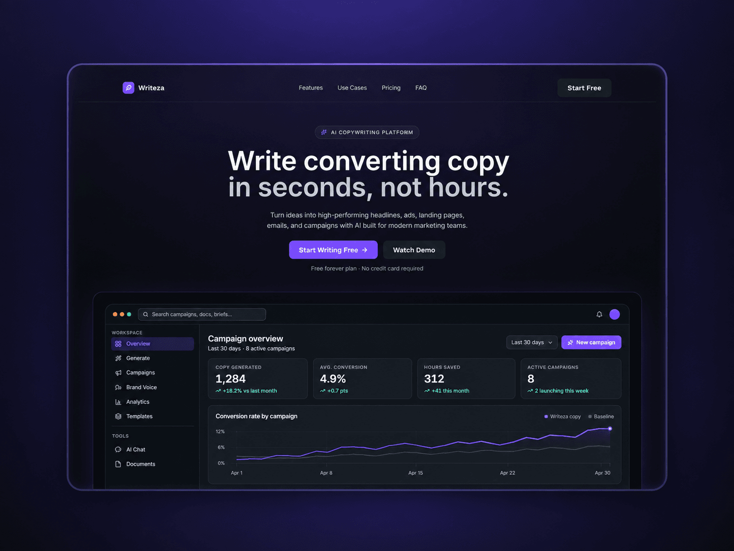 Writeza App