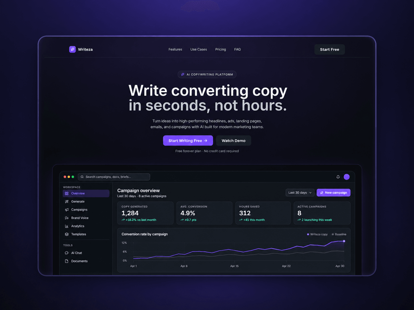 Writeza App
