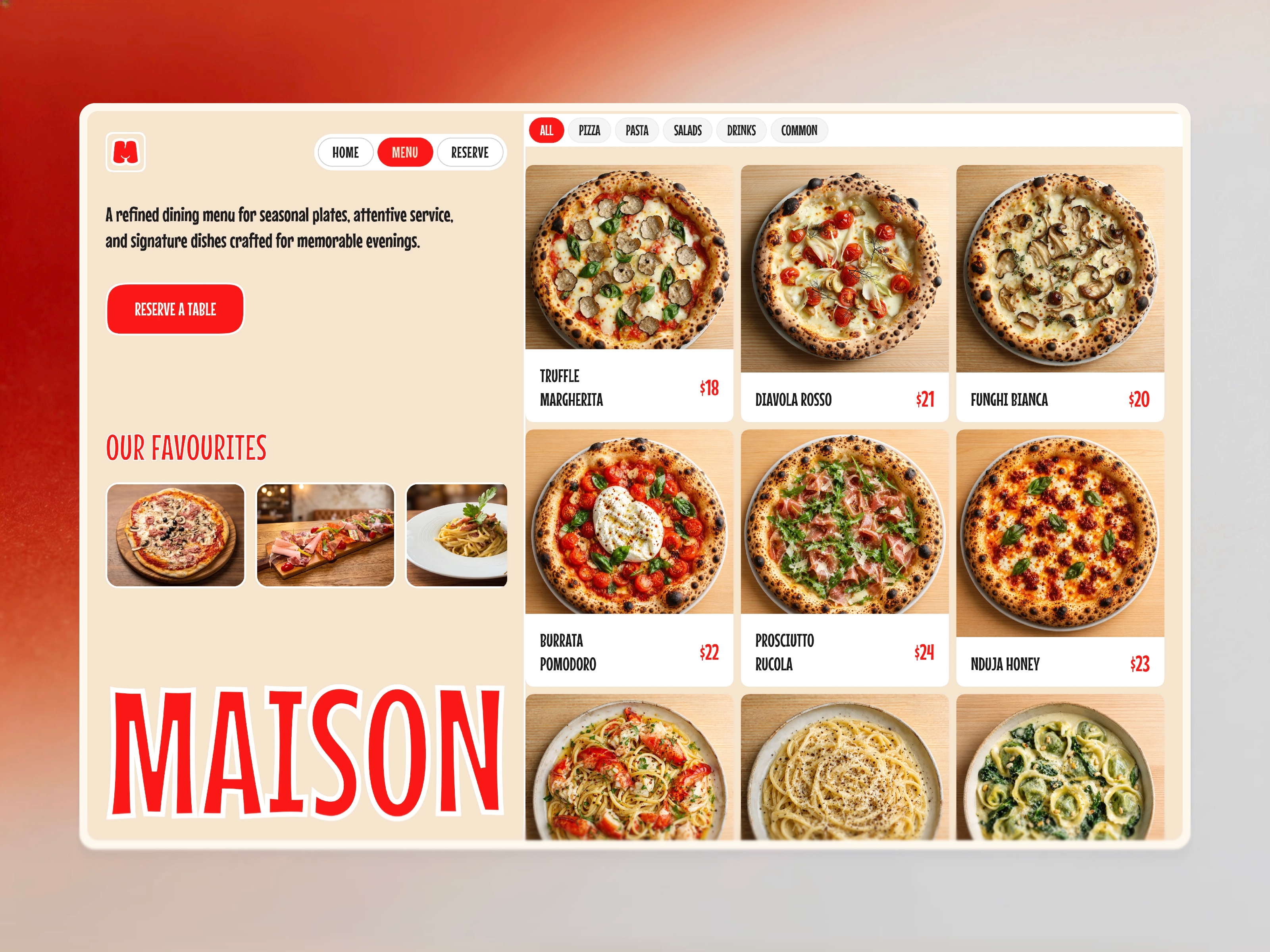 MenuMaison