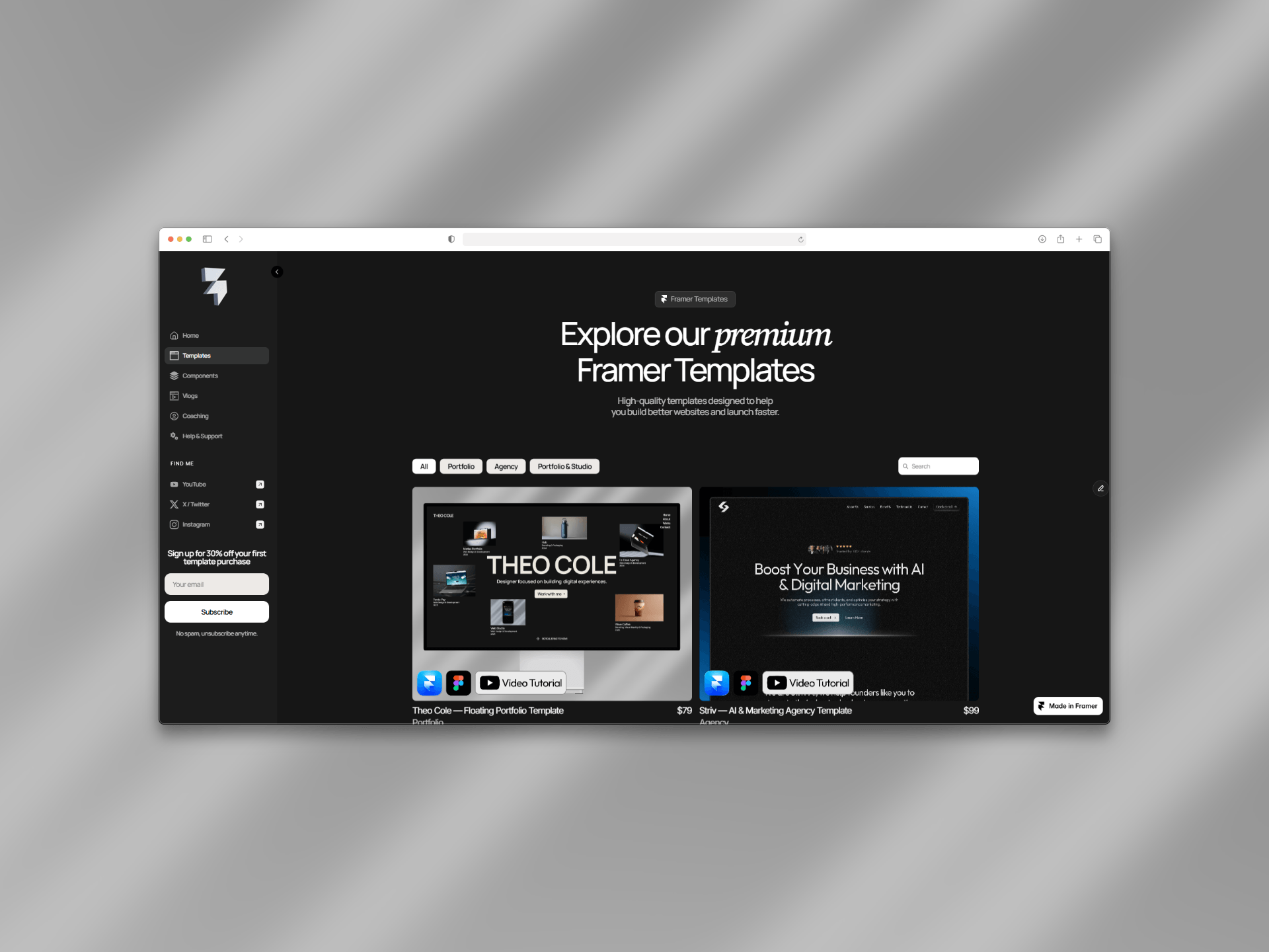 Framebuilder