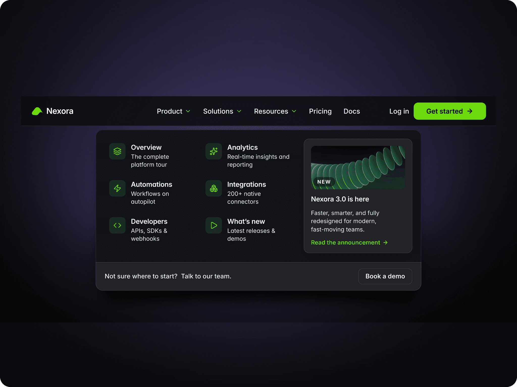 SaaS Navigation