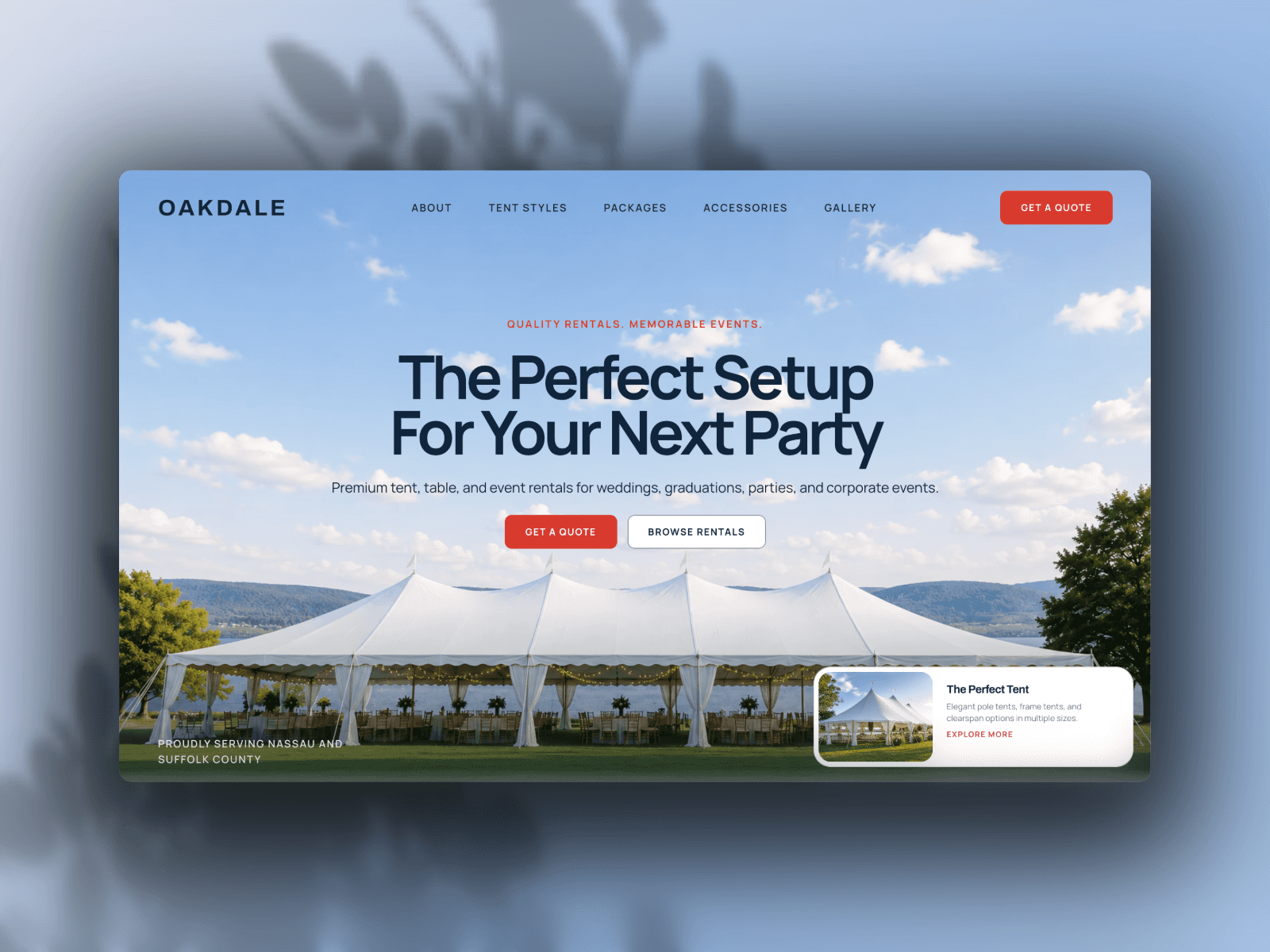 Tent Rental