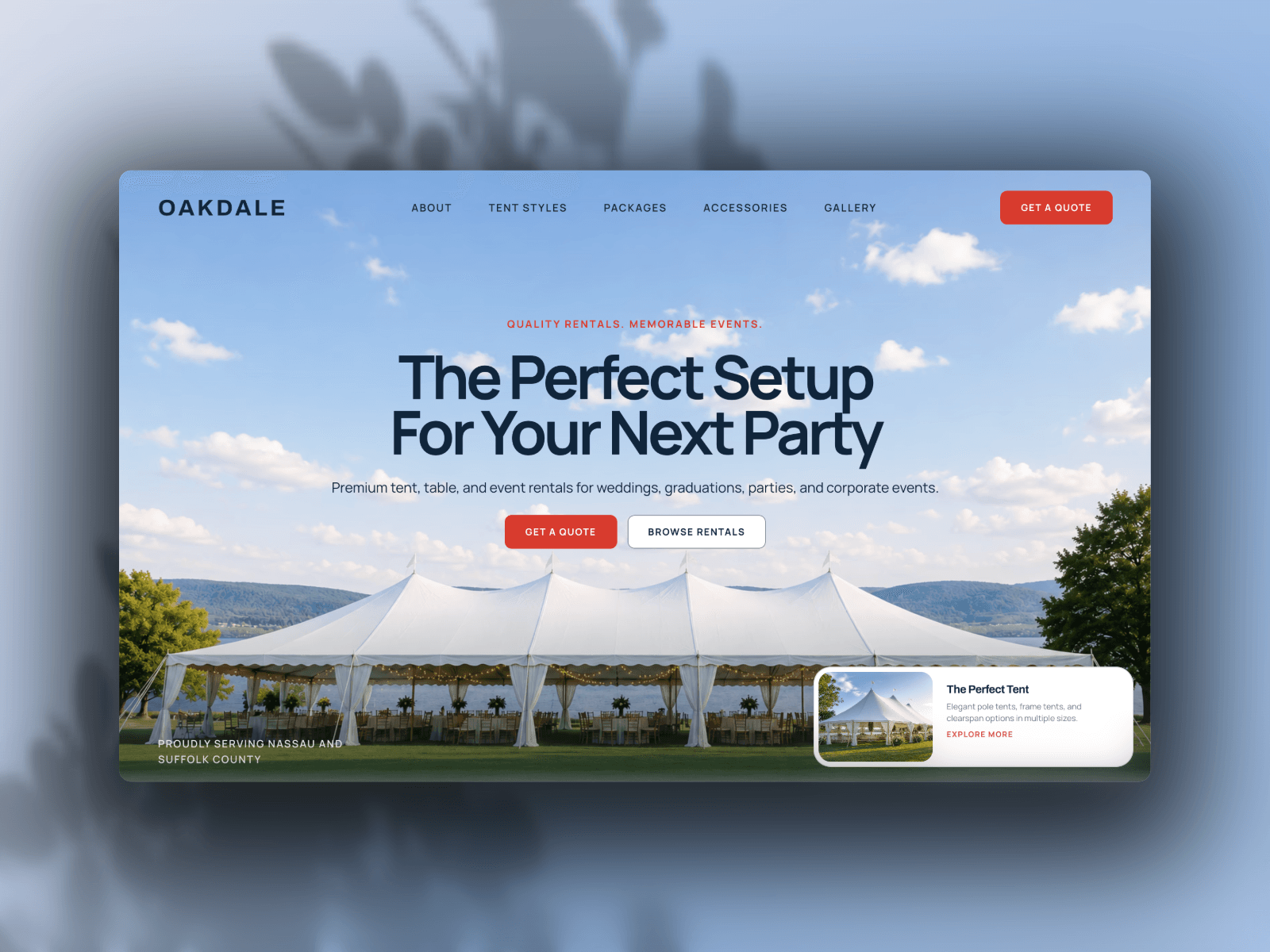 Tent Rental