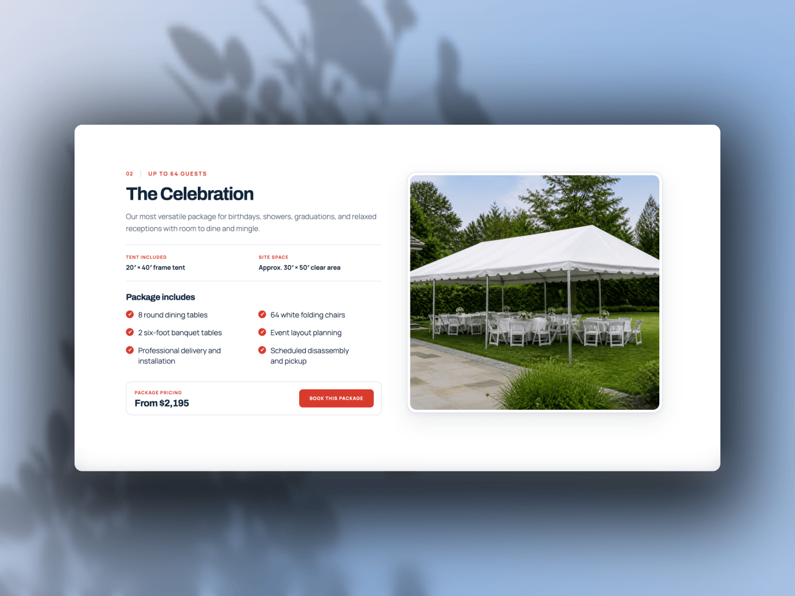 Tent Rental