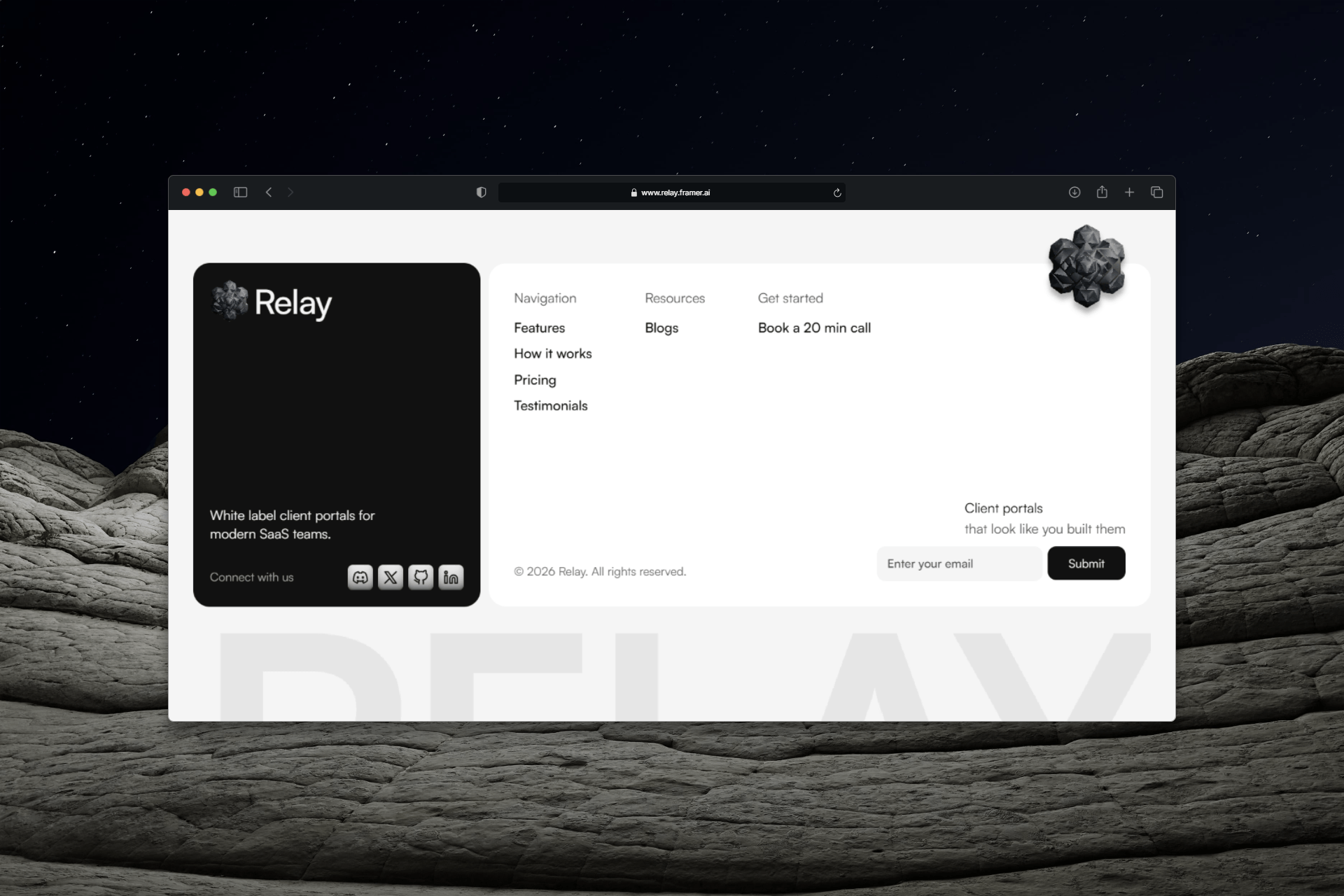 Relay Portal