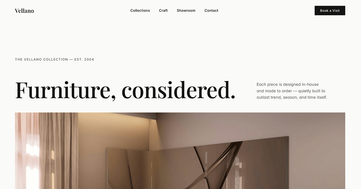 Vellano Furniture