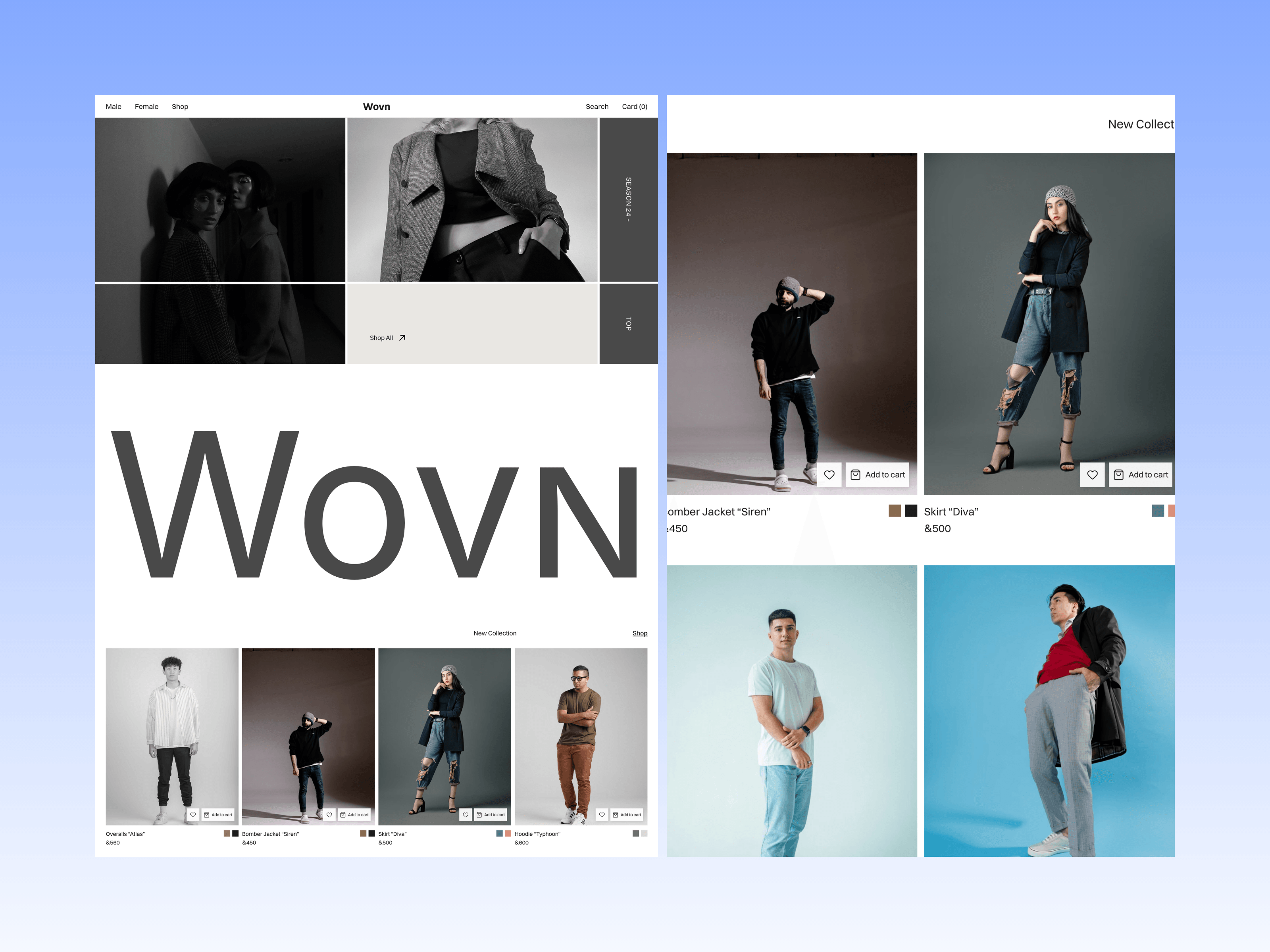 Wovn - Online Store