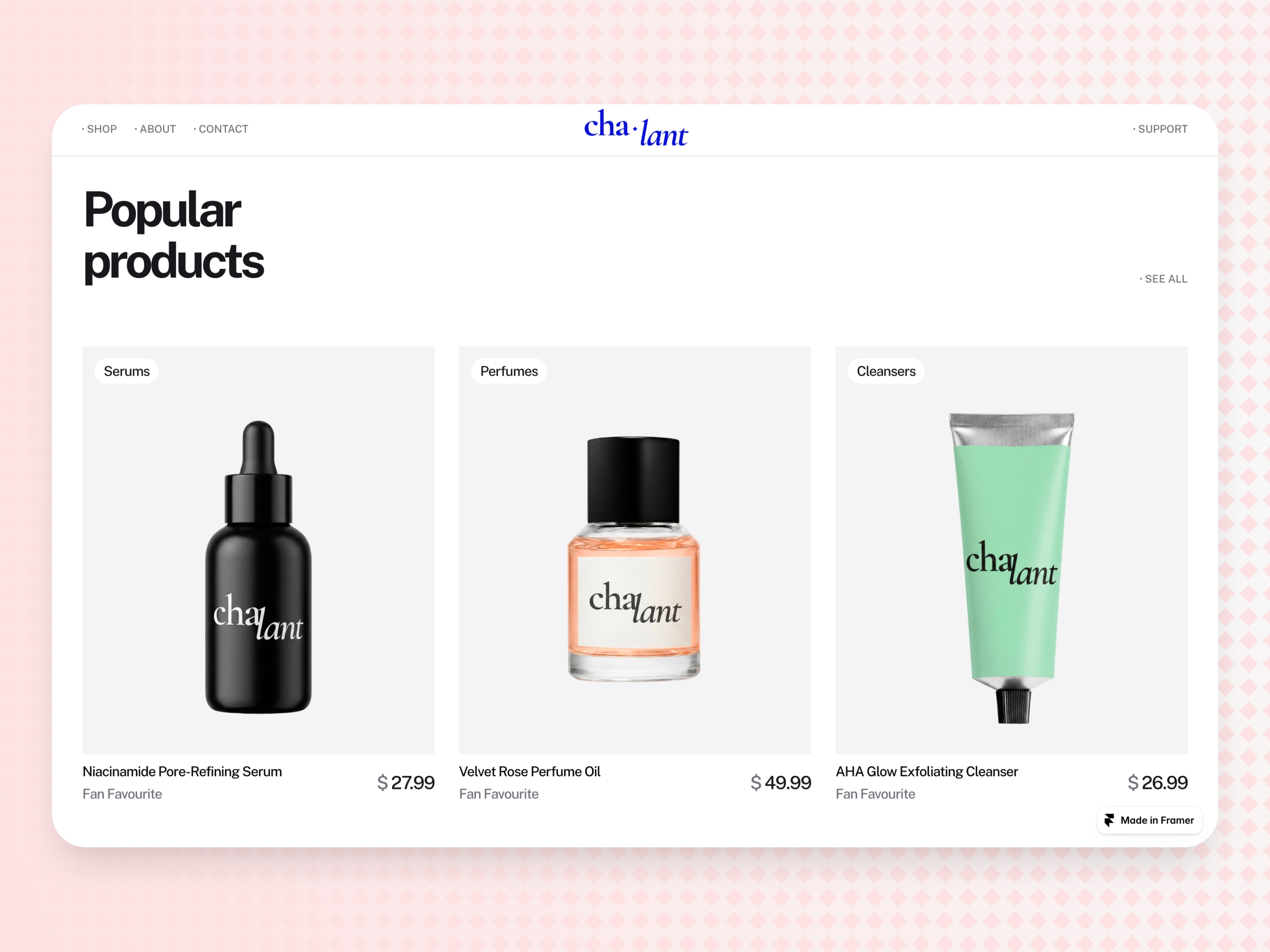 Chalant - E-Commerce