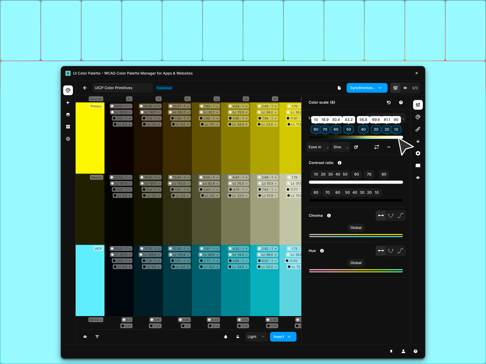 UI Color Palette