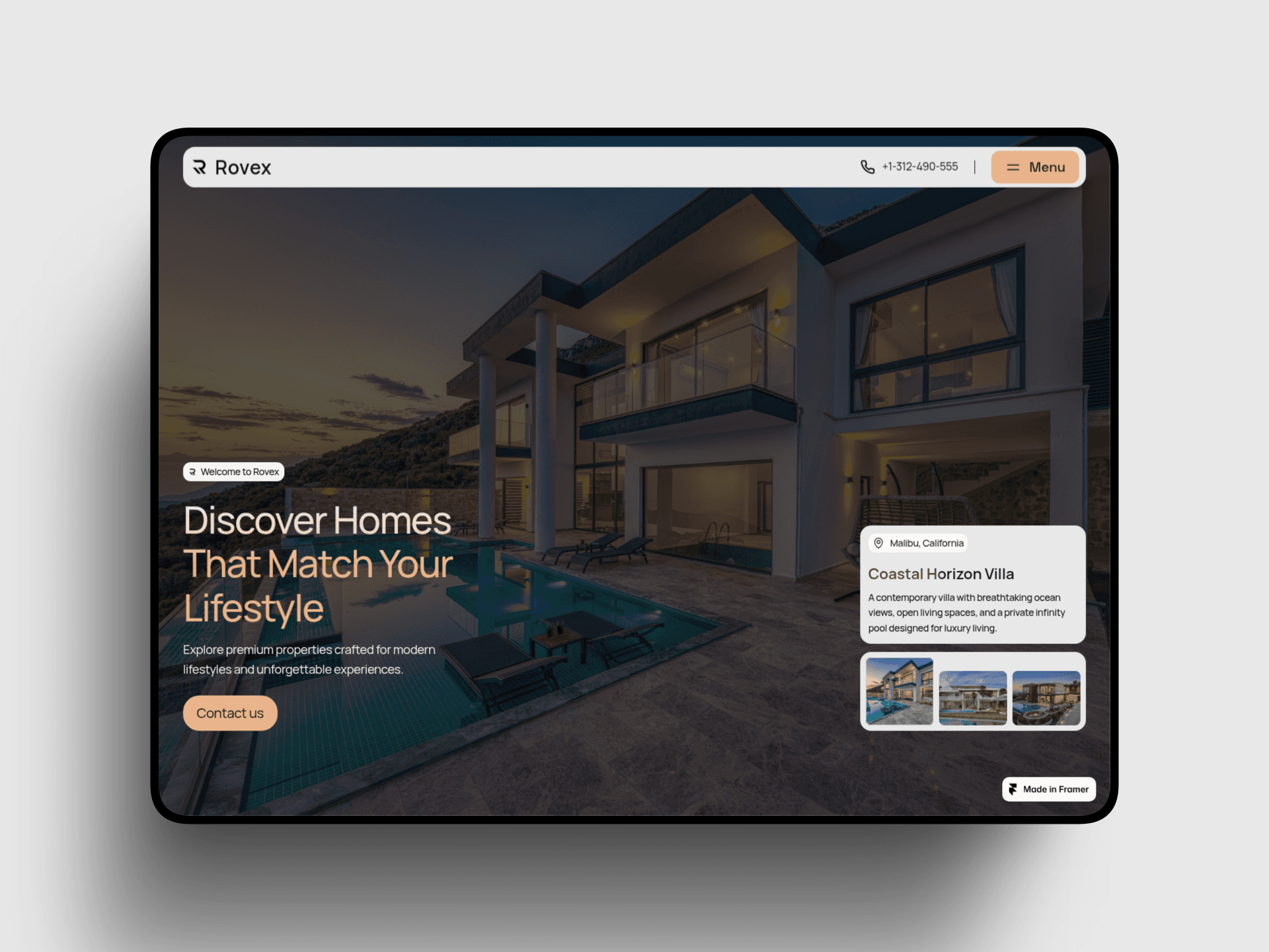 Rovex — Luxury Homes