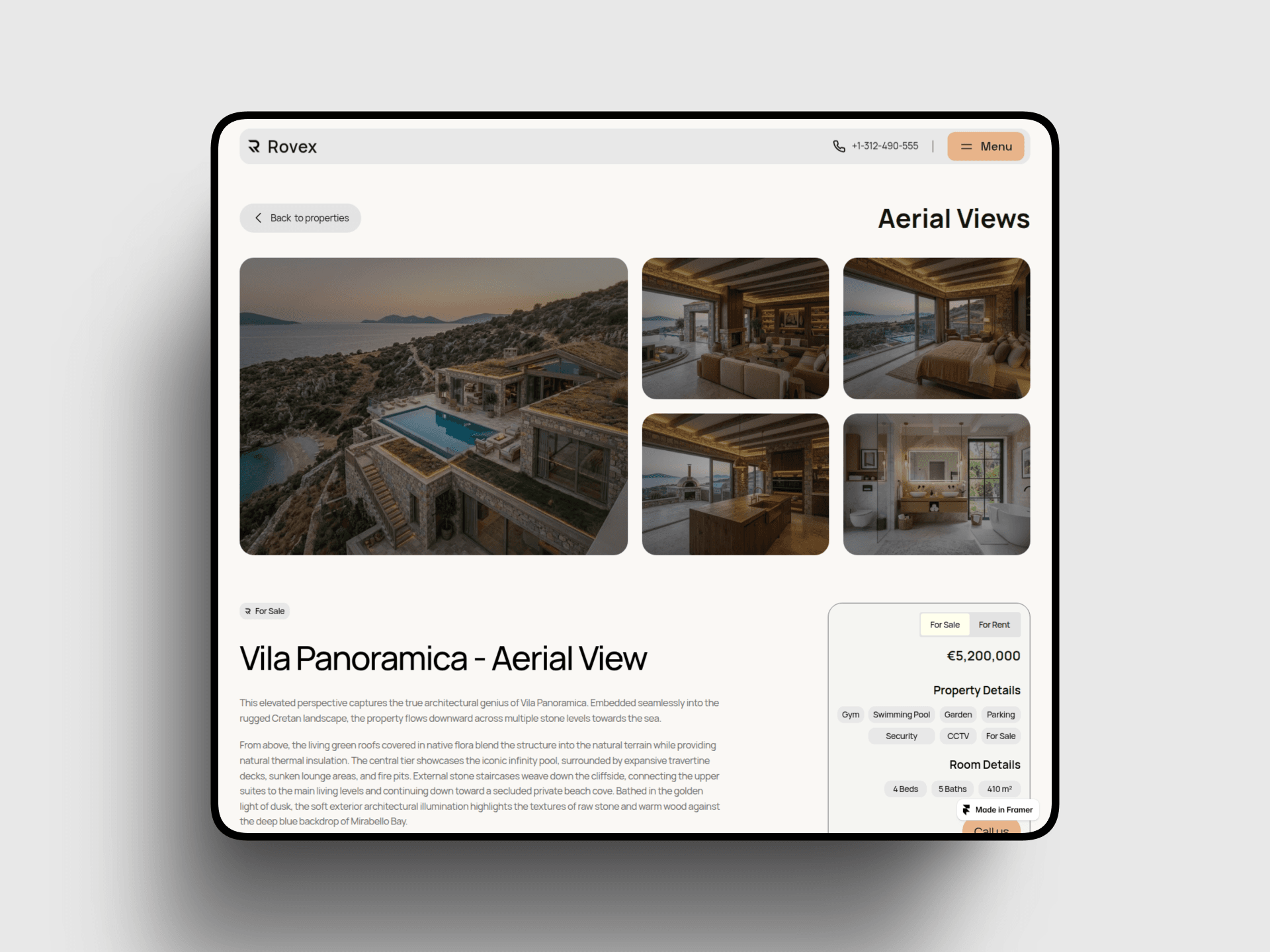 Rovex — Luxury Homes