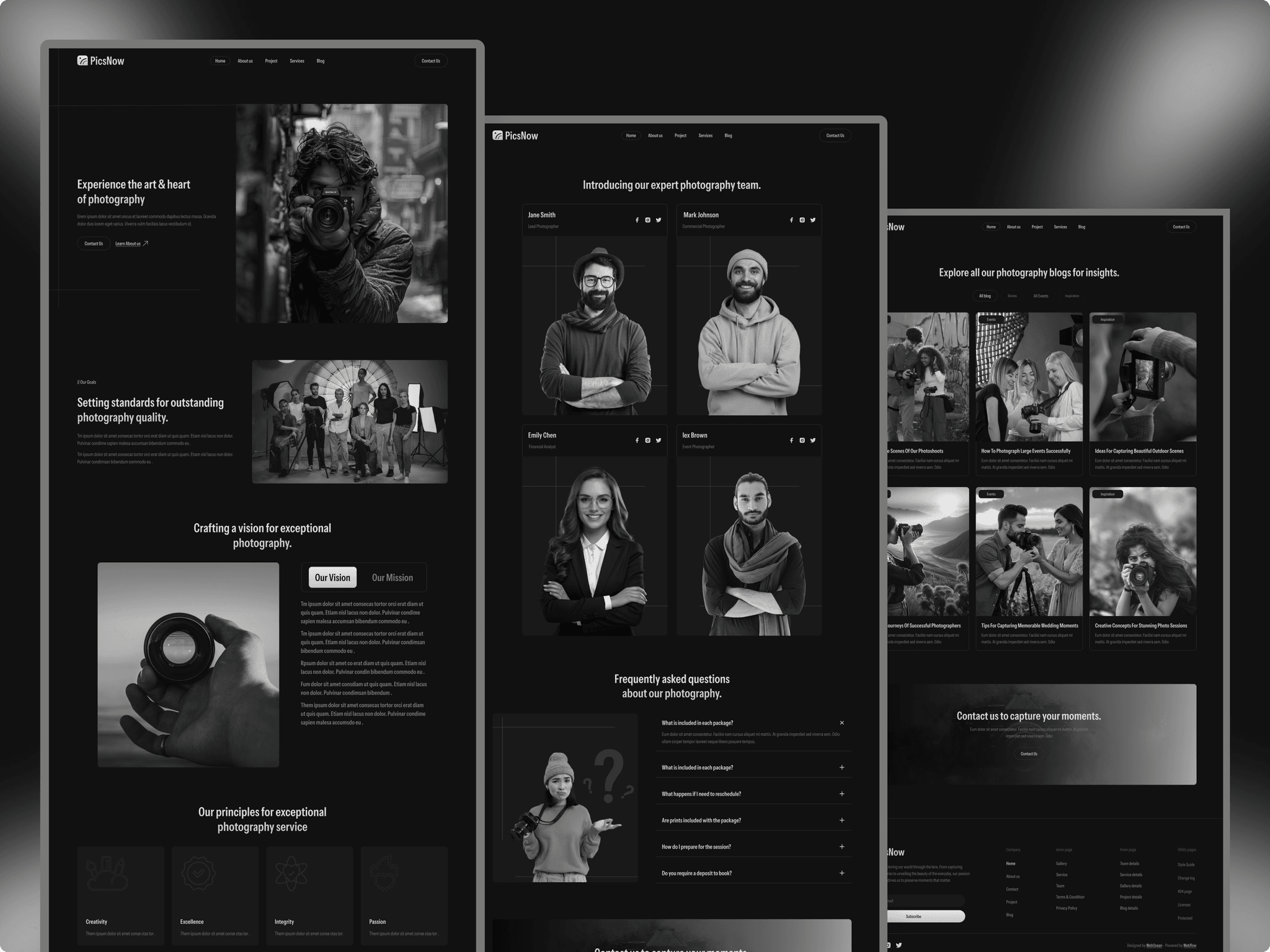 PicsNow – Template