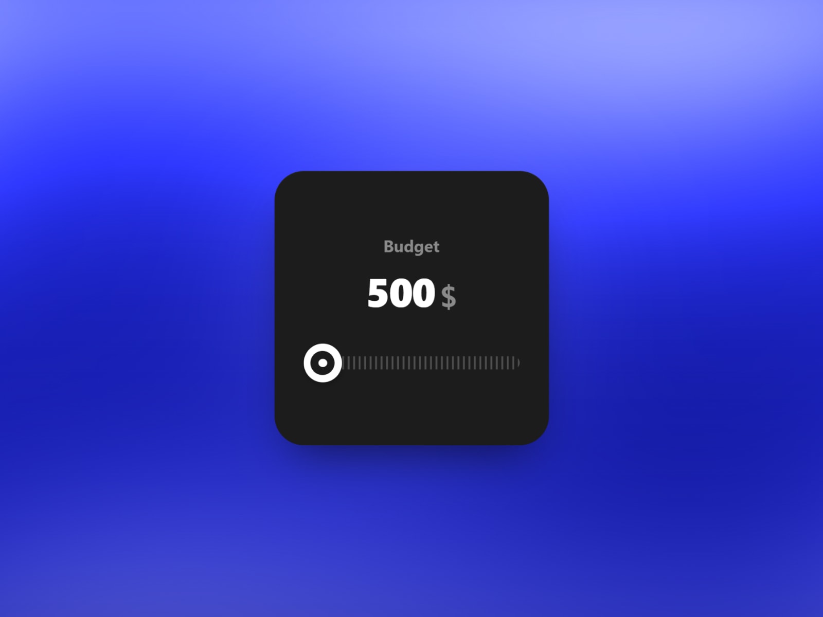 Bullseye Slider