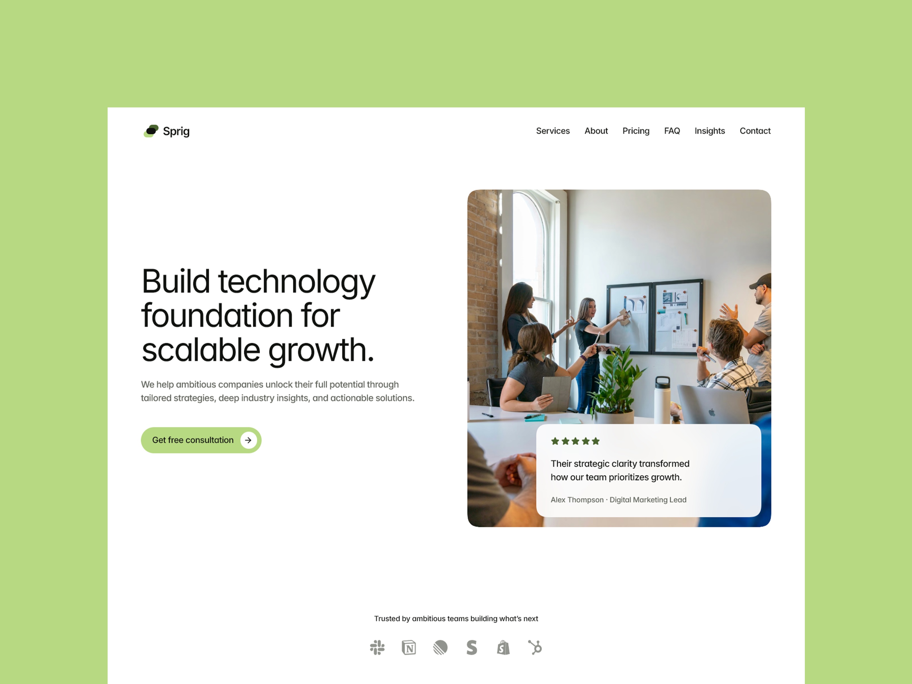 Sprig Advisory