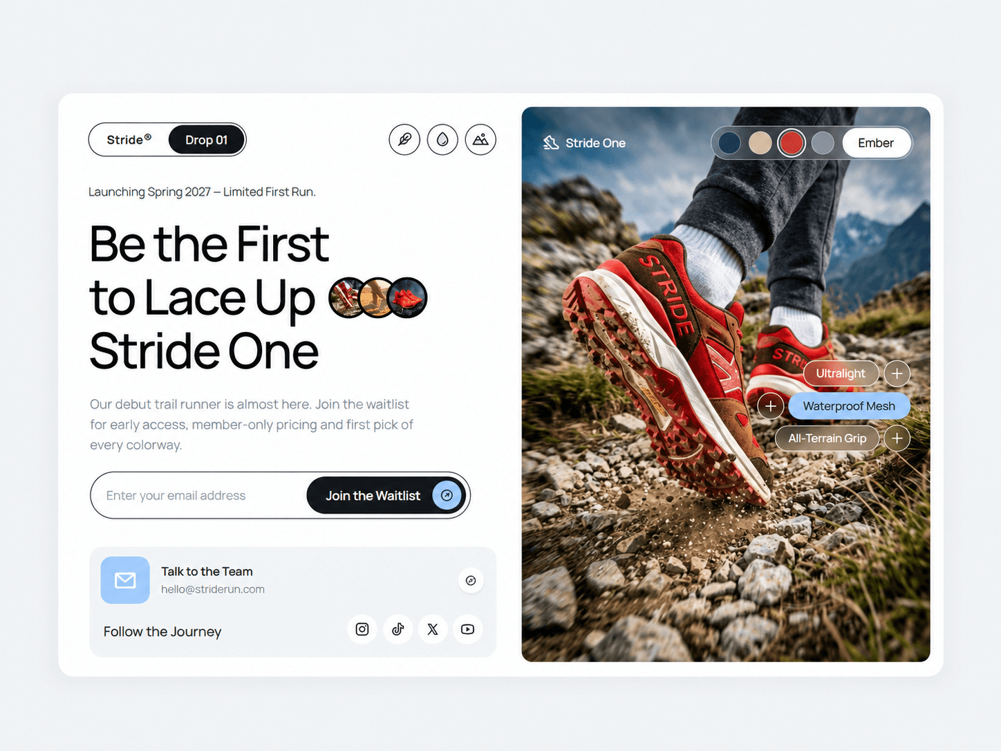 Stride Waitlist