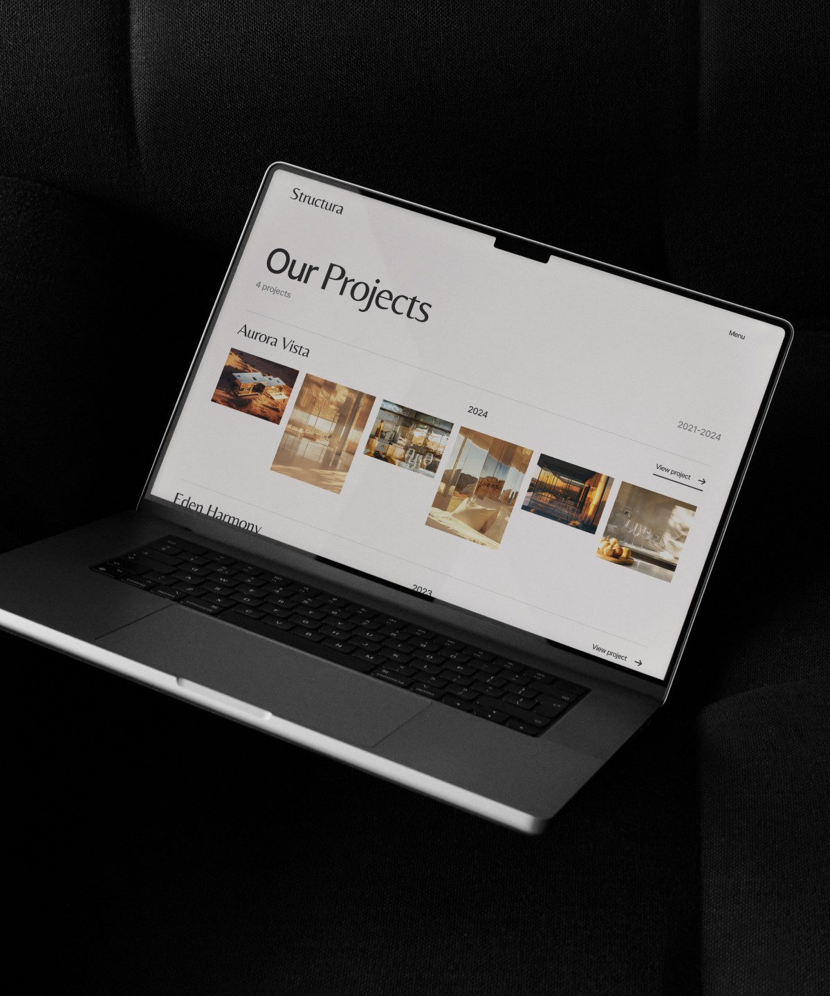 Thumbnail 1 for Structura, a Framer Marketplace template by Lavi Design Studio.