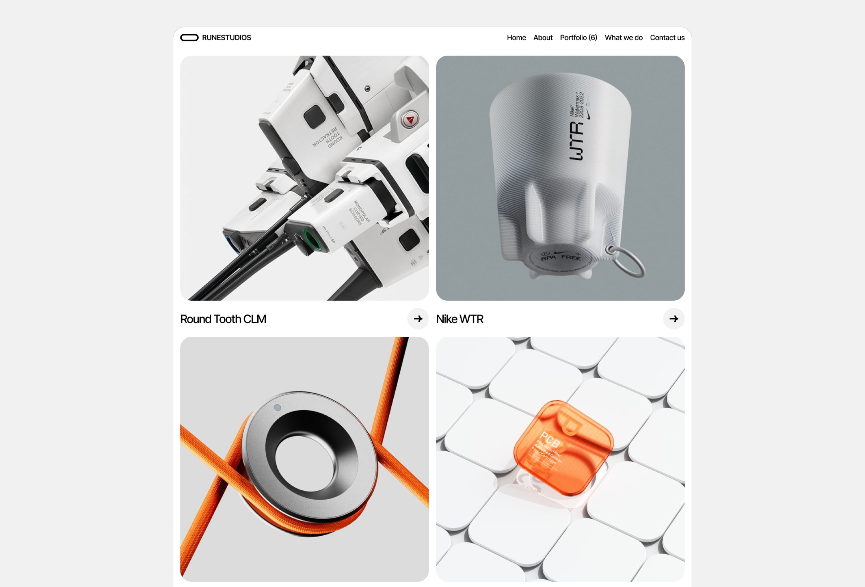 Thumbnail 2 for RuneStudios, a Framer Marketplace template by Ozenua Oluwatobi.