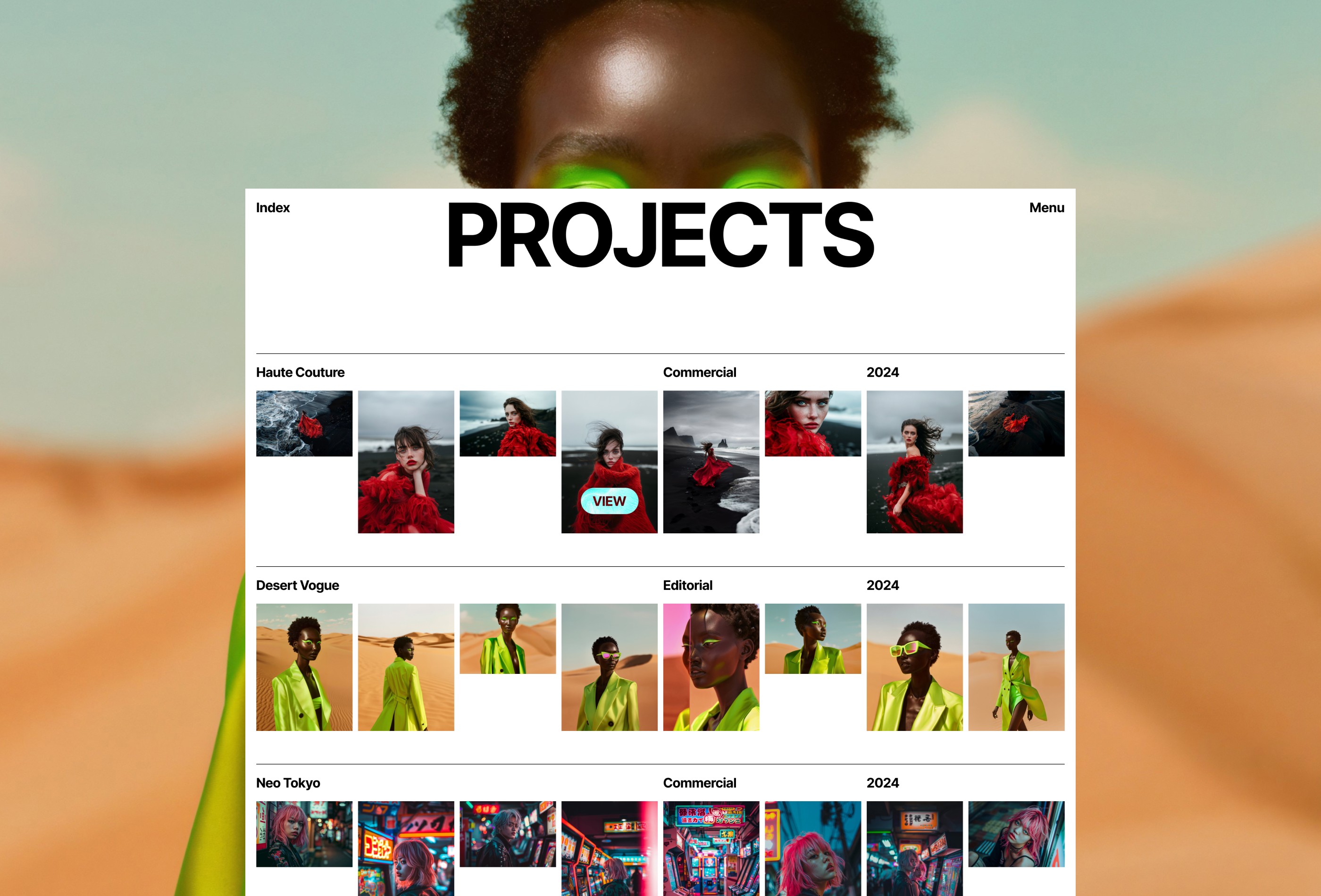 Screenshot 4 for Journey, a Framer Marketplace template by Paul Lapkin.