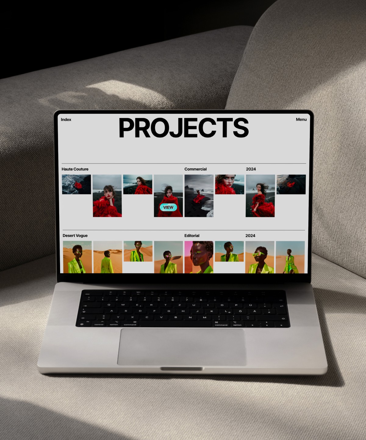 Screenshot 1 for Journey, a Framer Marketplace template by Paul Lapkin.