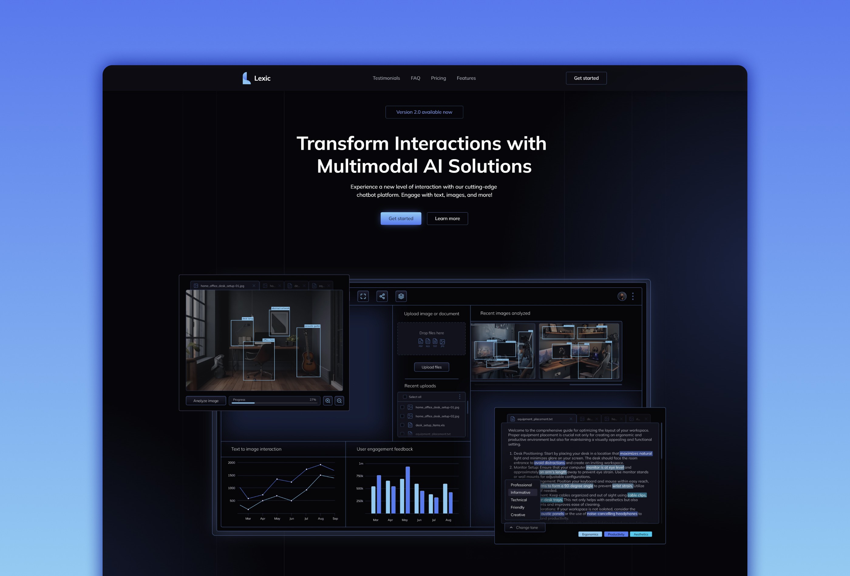 Screenshot 2 for Lexic, a Framer Marketplace template by Alex Ciobotaru.