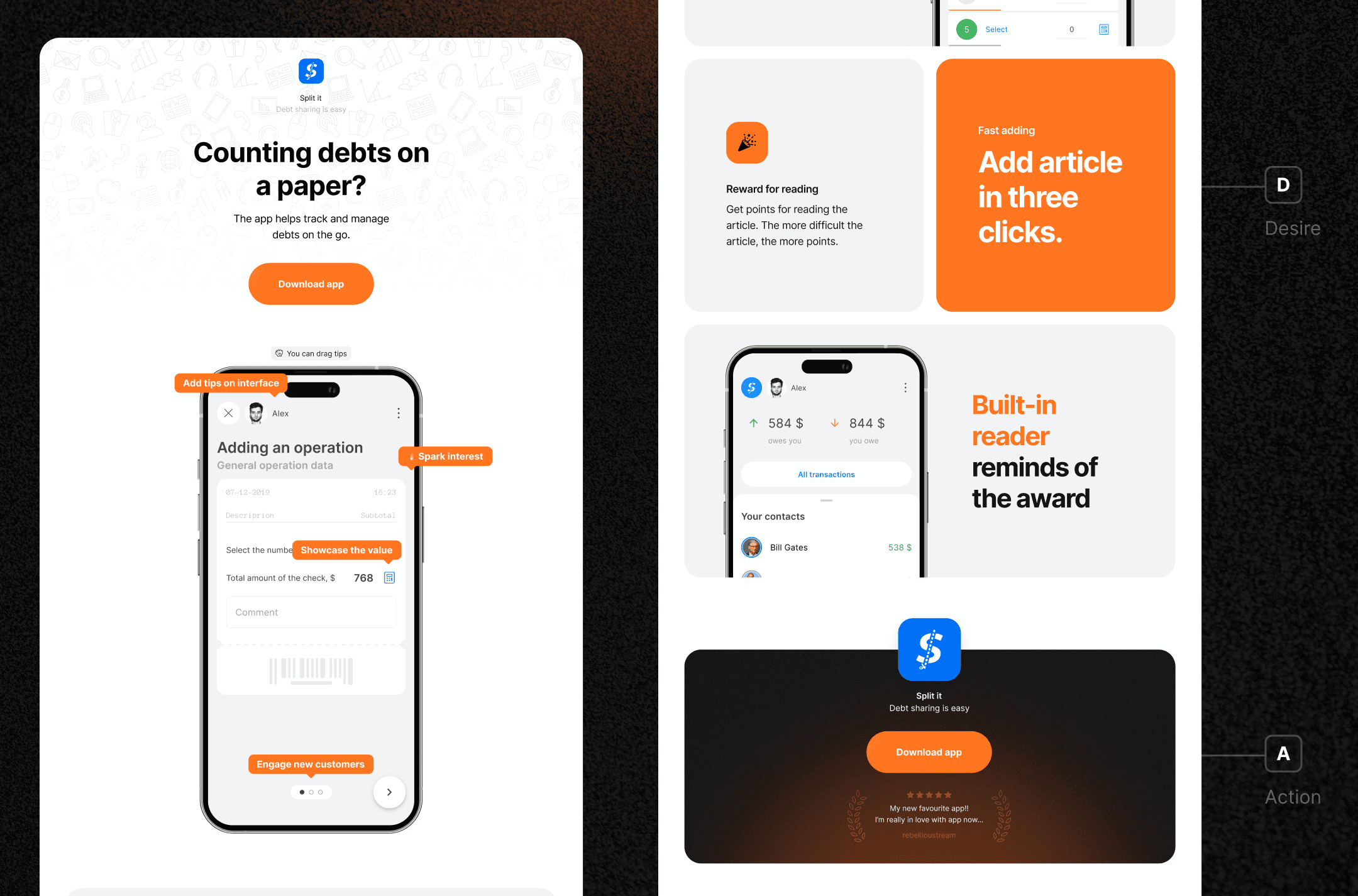 Screenshot 3 for Showcase, a Framer Marketplace template by Showcase.