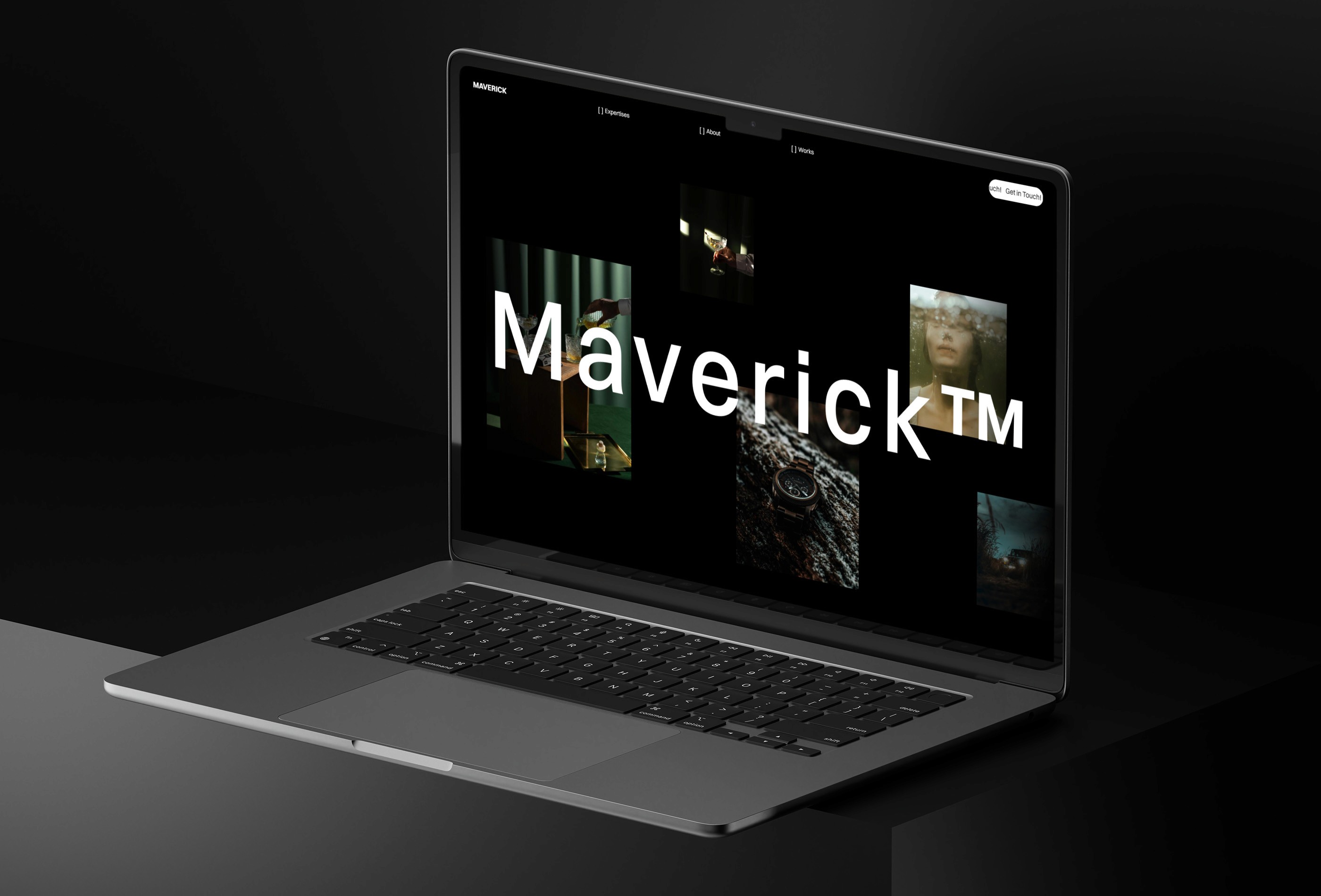 Screenshot 2 for Maverick, a Framer Marketplace template by FogShift.