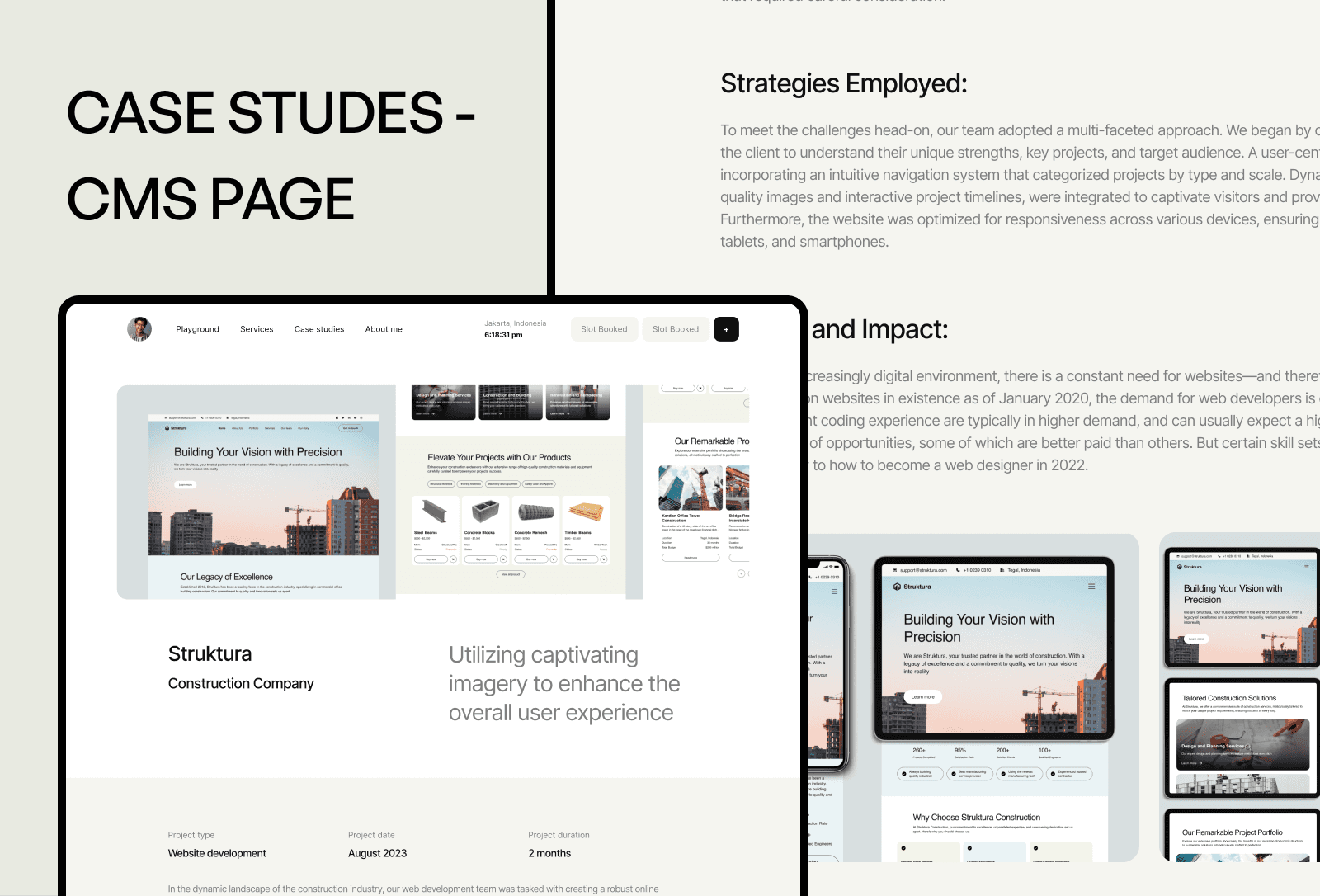 Screenshot 3 for Brooks, a Framer Marketplace template by Somesquare Supply.