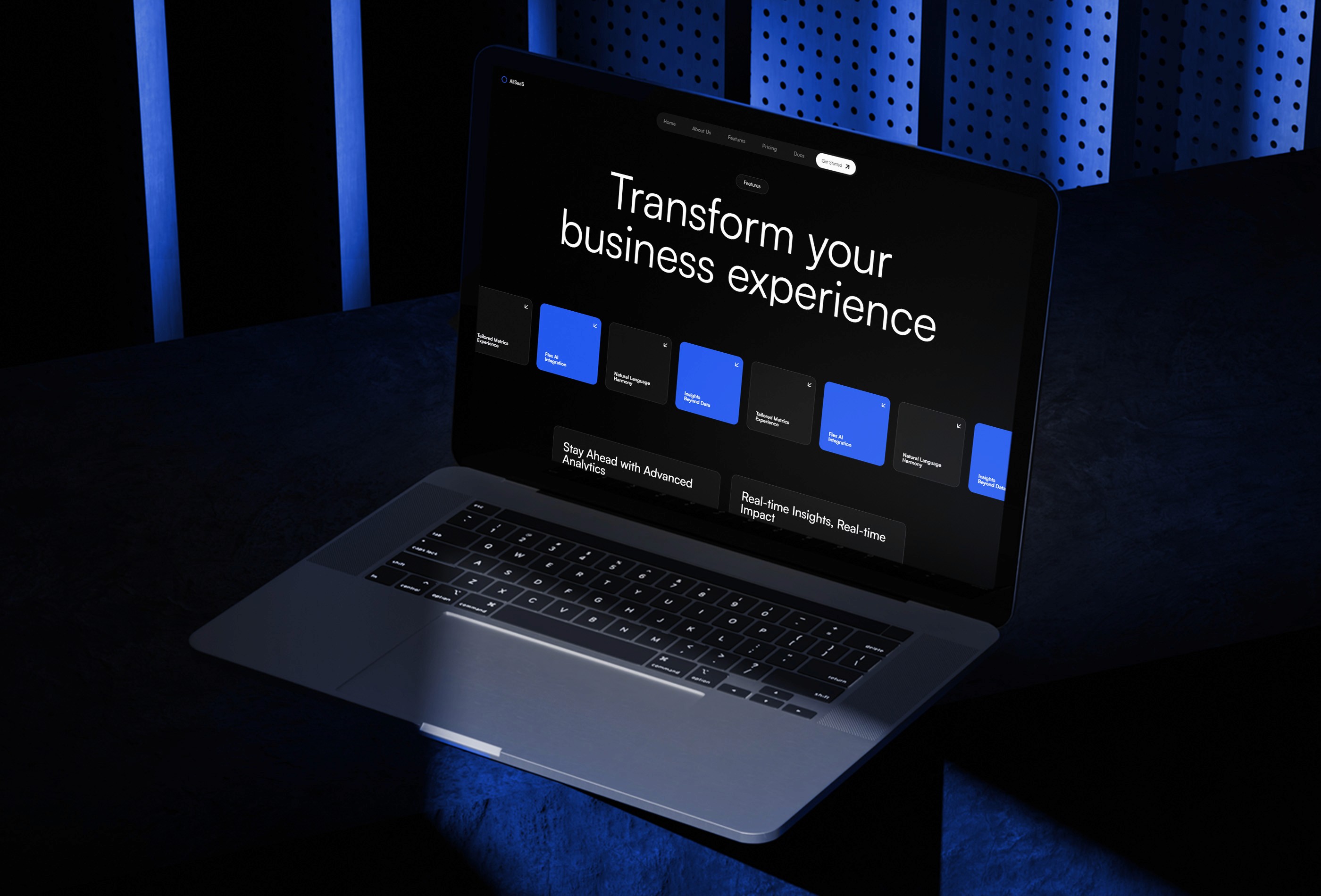 Screenshot 3 for AllSaaS, a Framer Marketplace template by Leandro Melo.