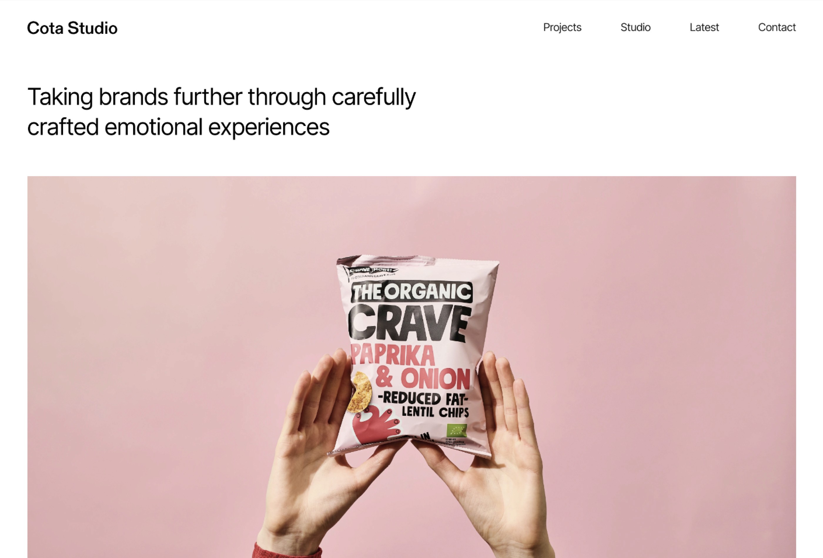 Thumbnail 2 for CotaStudio, a Framer Marketplace template by Maciej Zielinski.