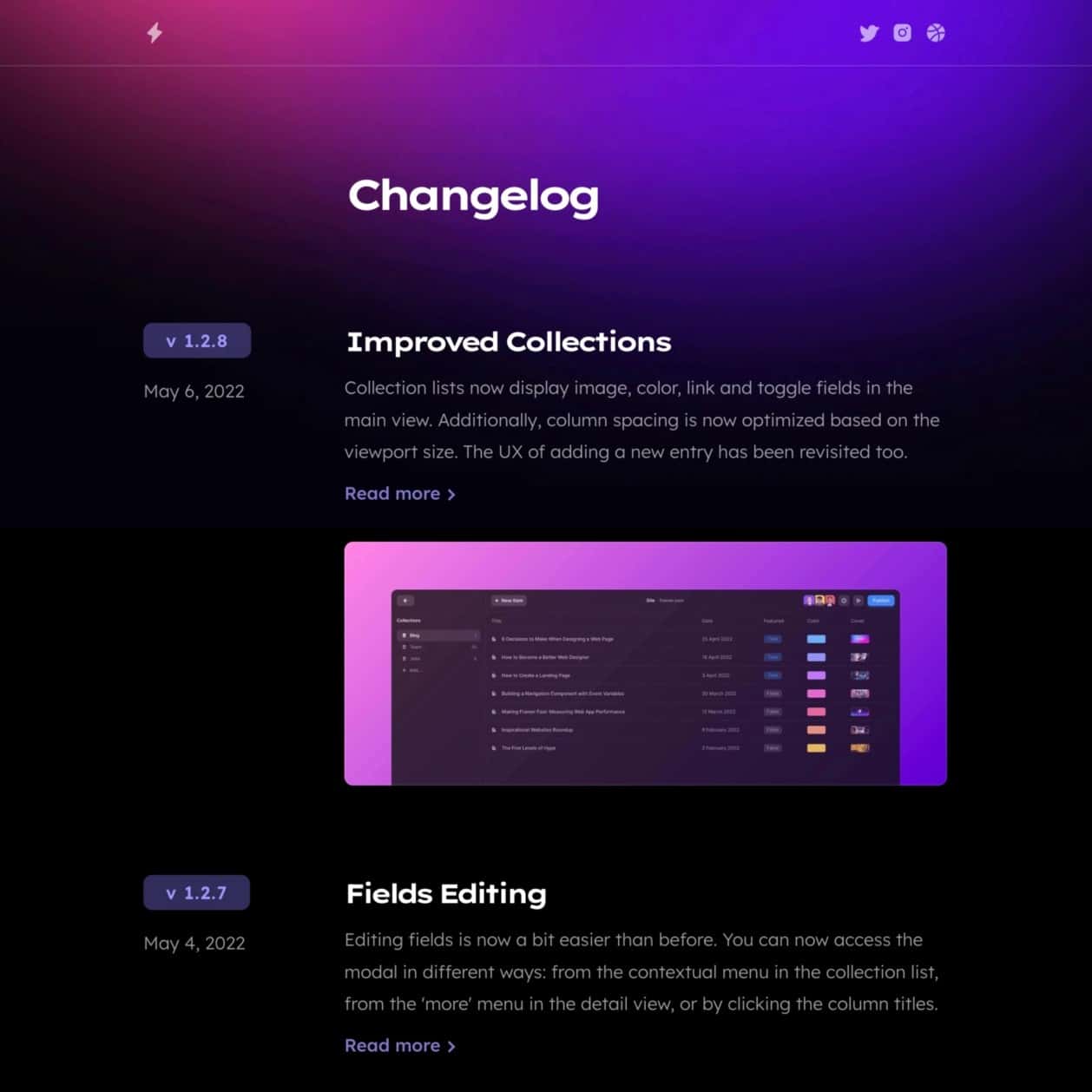 Changelog