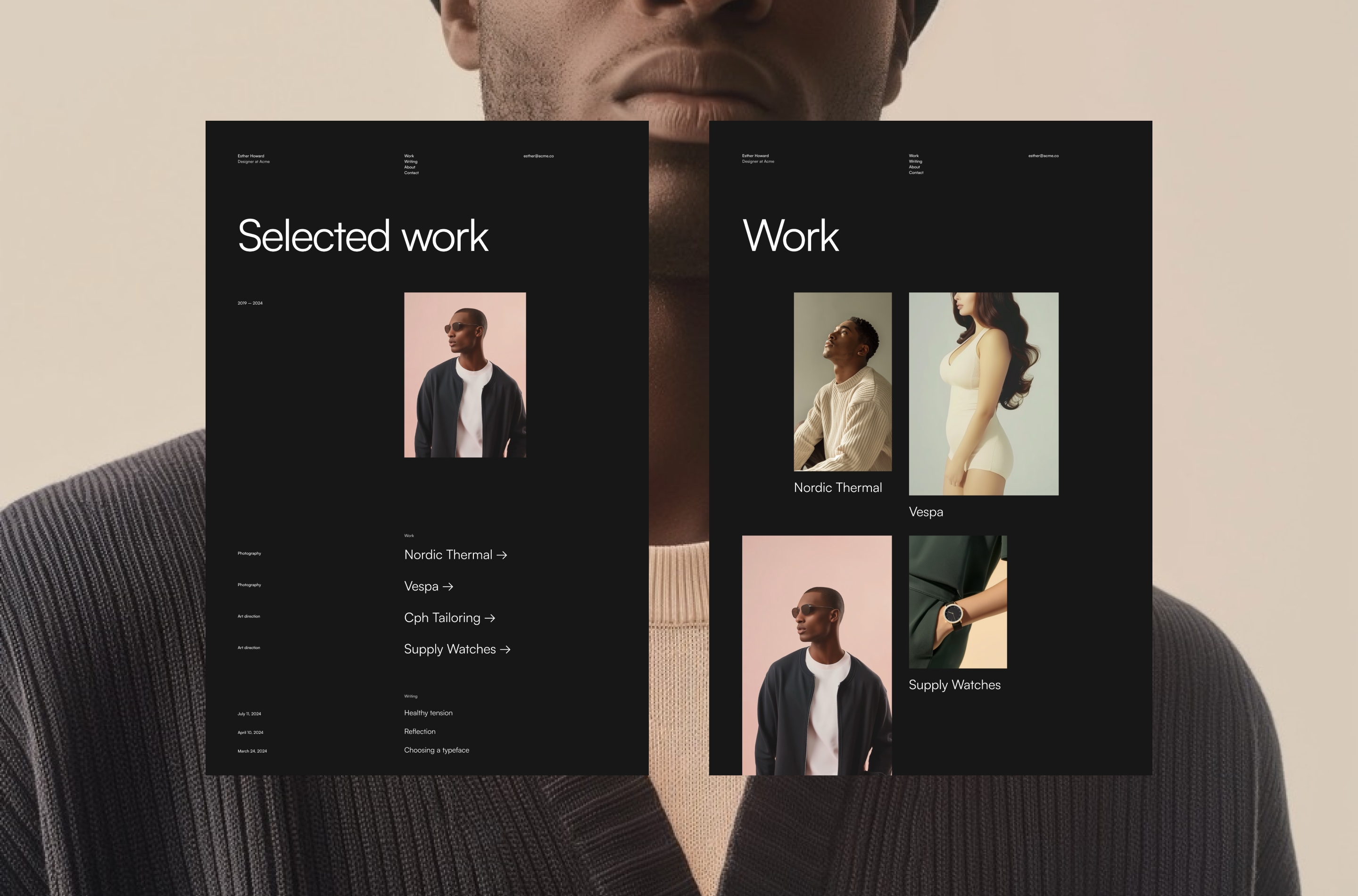 Screenshot 3 for Std Baseline, a Framer Marketplace template by Standard Templates.