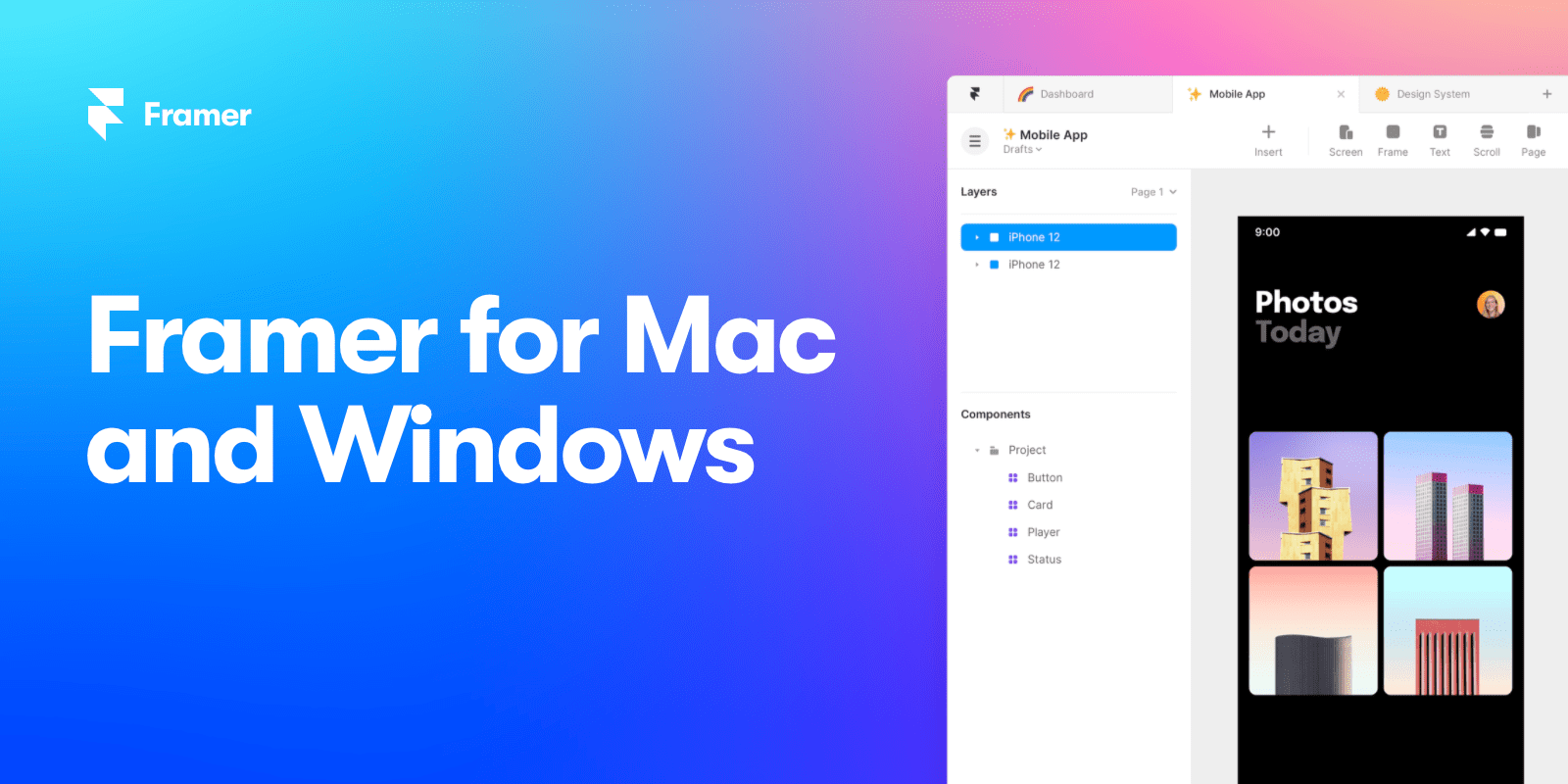 framer download mac